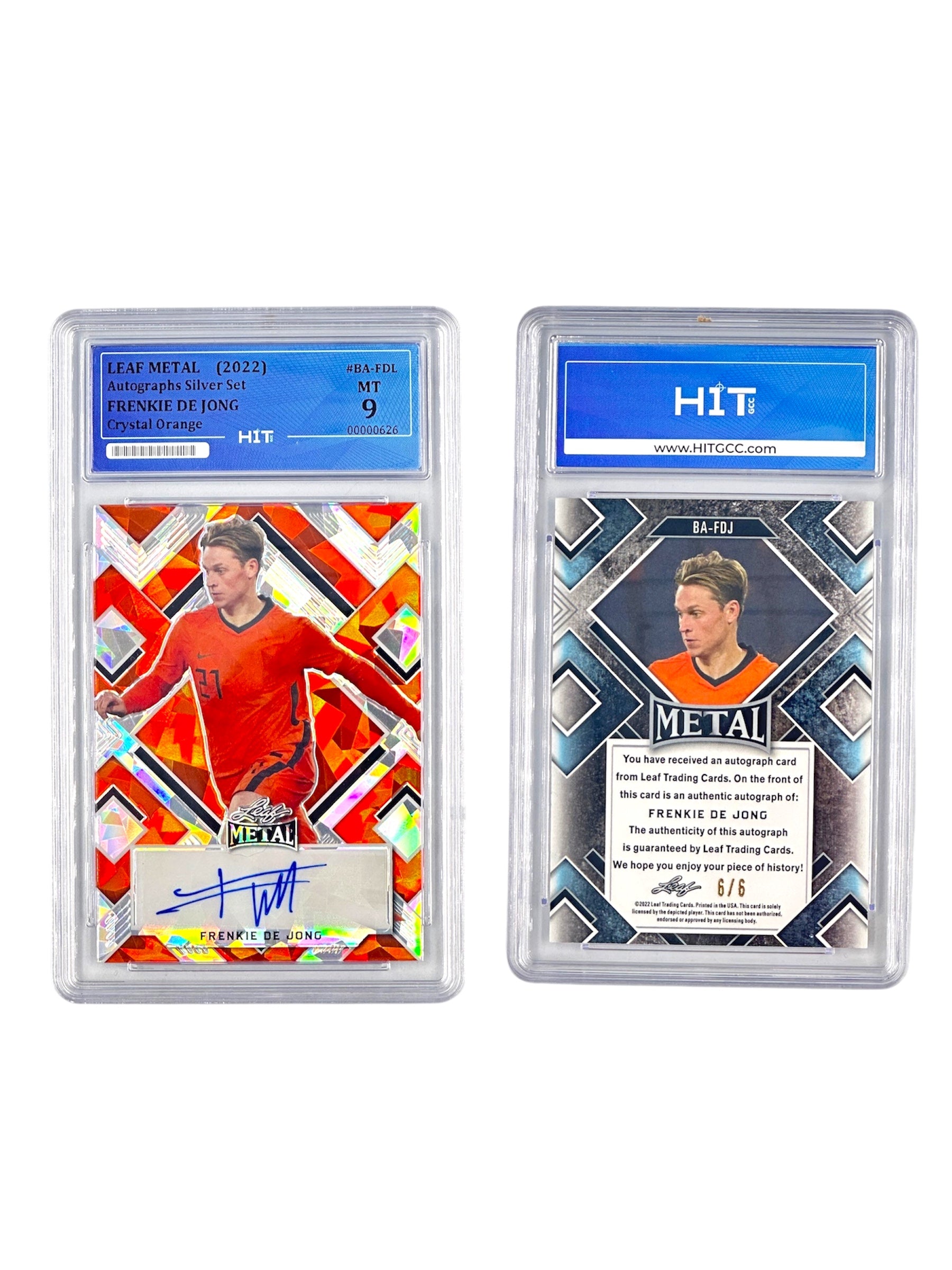 Frenkie De Jong (2022 Leaf Metal) 00000626