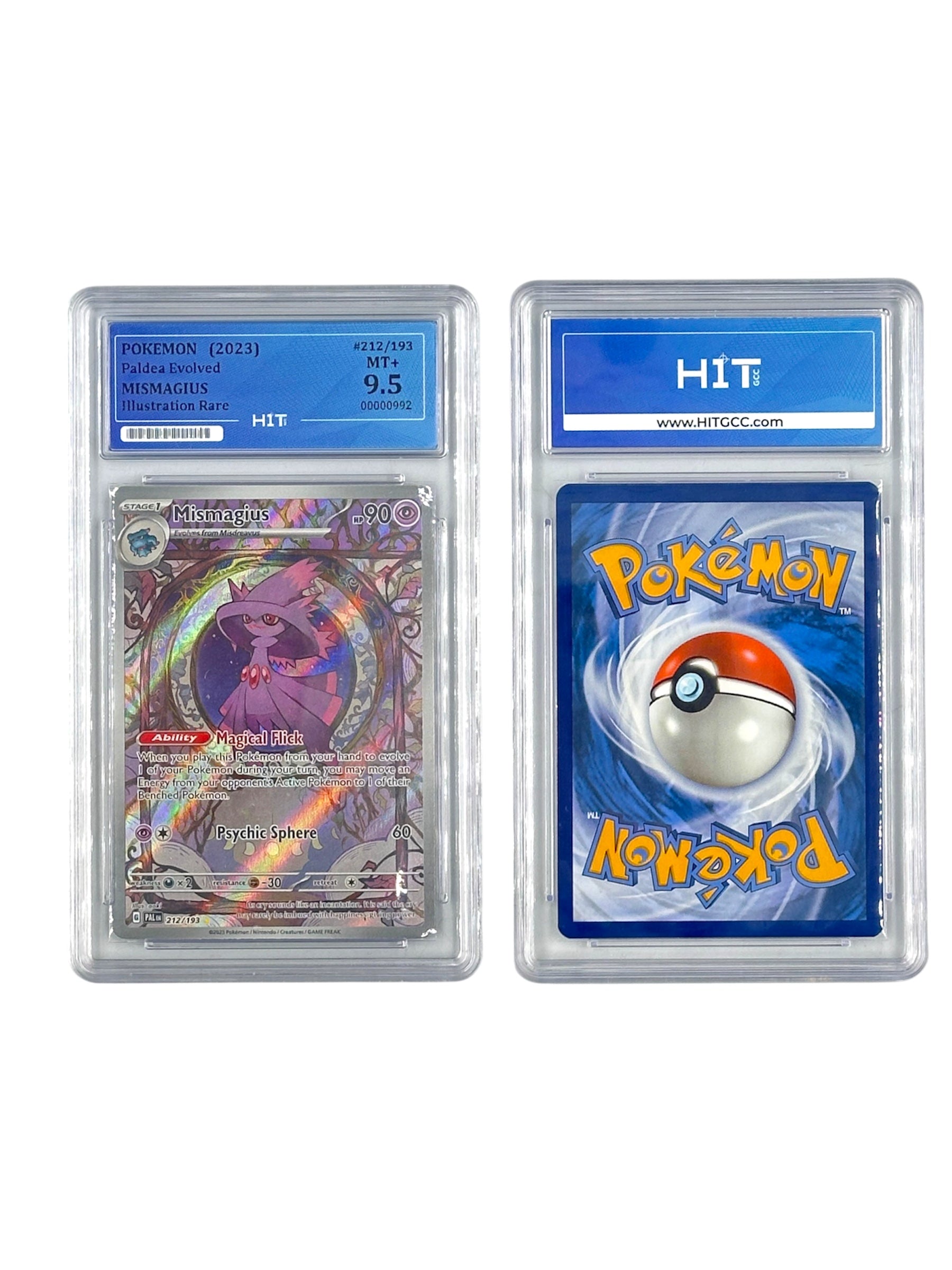 Pokémon Mismagius Illustration Rare (Paldea Evolved) 00000992