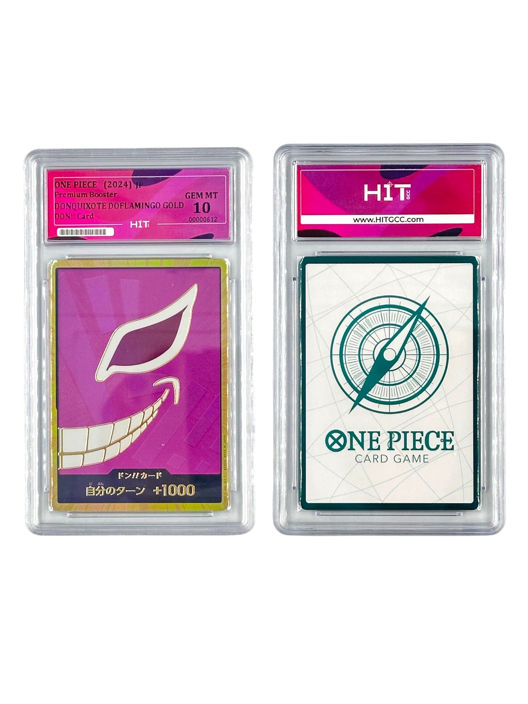 One Piece DONQUIXOTE DOFLAMINGO GOLD (JP Premium Booster) 00000612