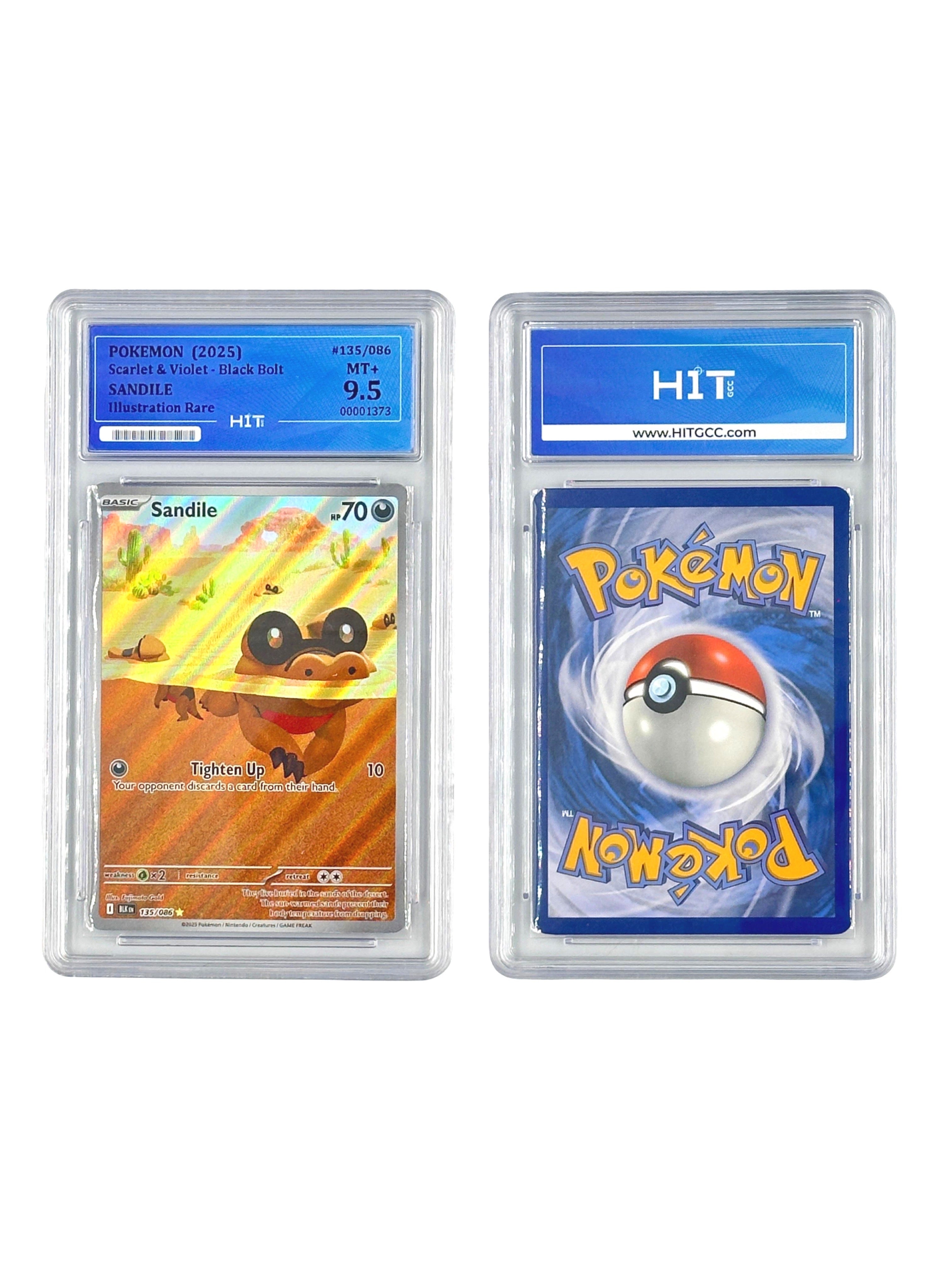 Pokémon Sandile Illustration Rare (Scarlet & Violet - Black Bolt) 00001373