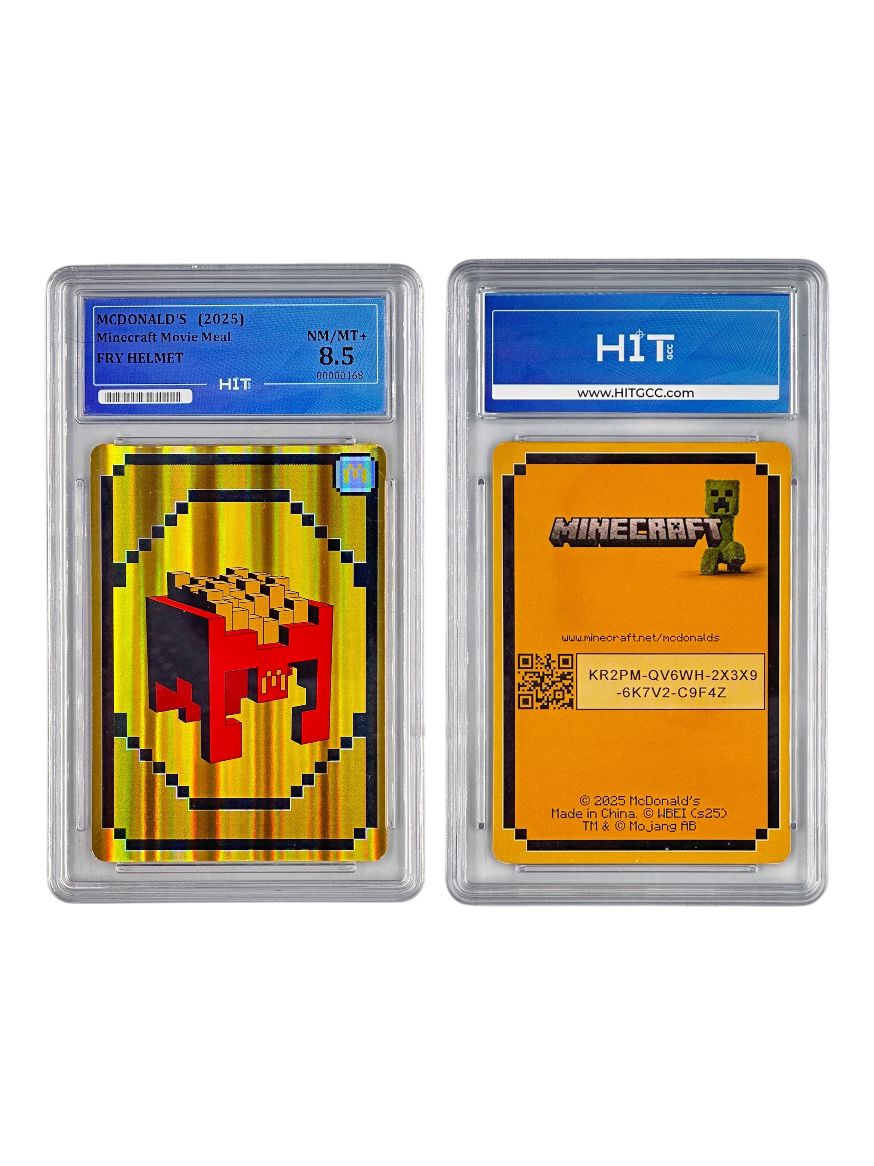 McDonald's Fry Helmet (Minecraft Movie Meal) 00000168