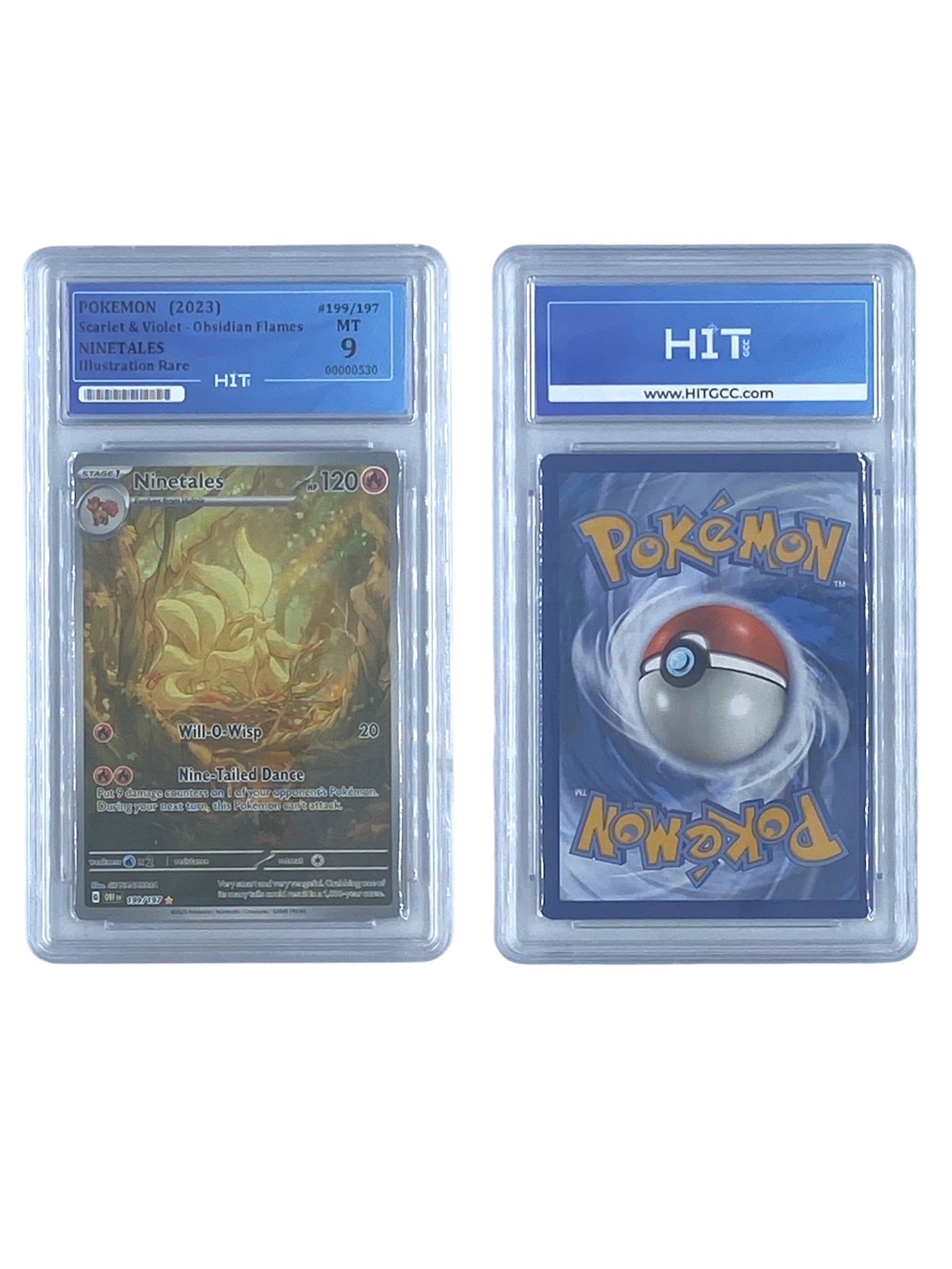 Pokémon Ninetales Illustration Rare (Scarlet & Violet - Obsidian Flames) 00000530