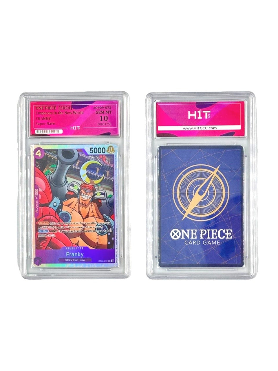 One Piece Franky Super Rare (Emperors in the New World) 00001758