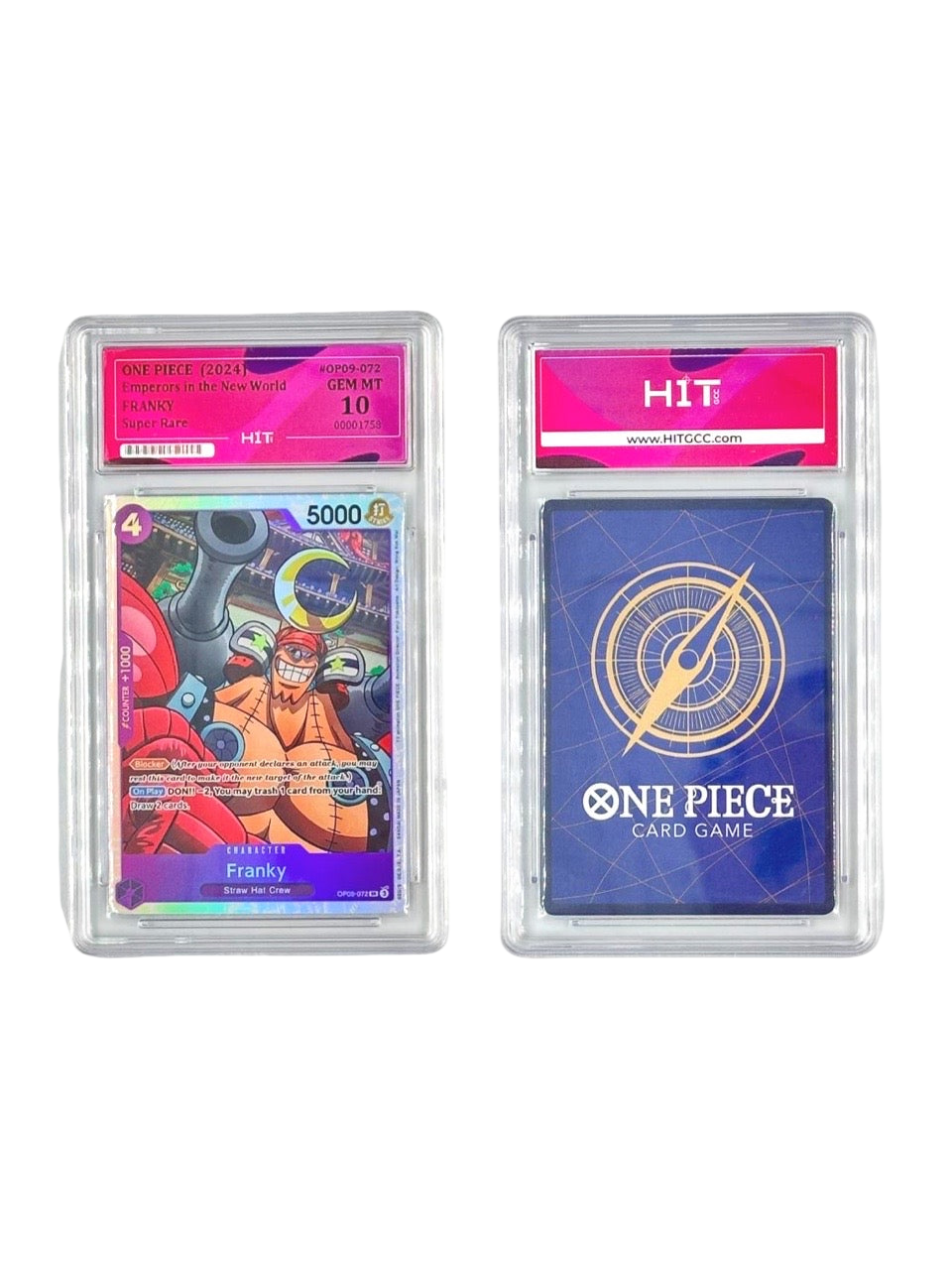 One Piece Franky Super Rare (Emperors in the New World) 00001758