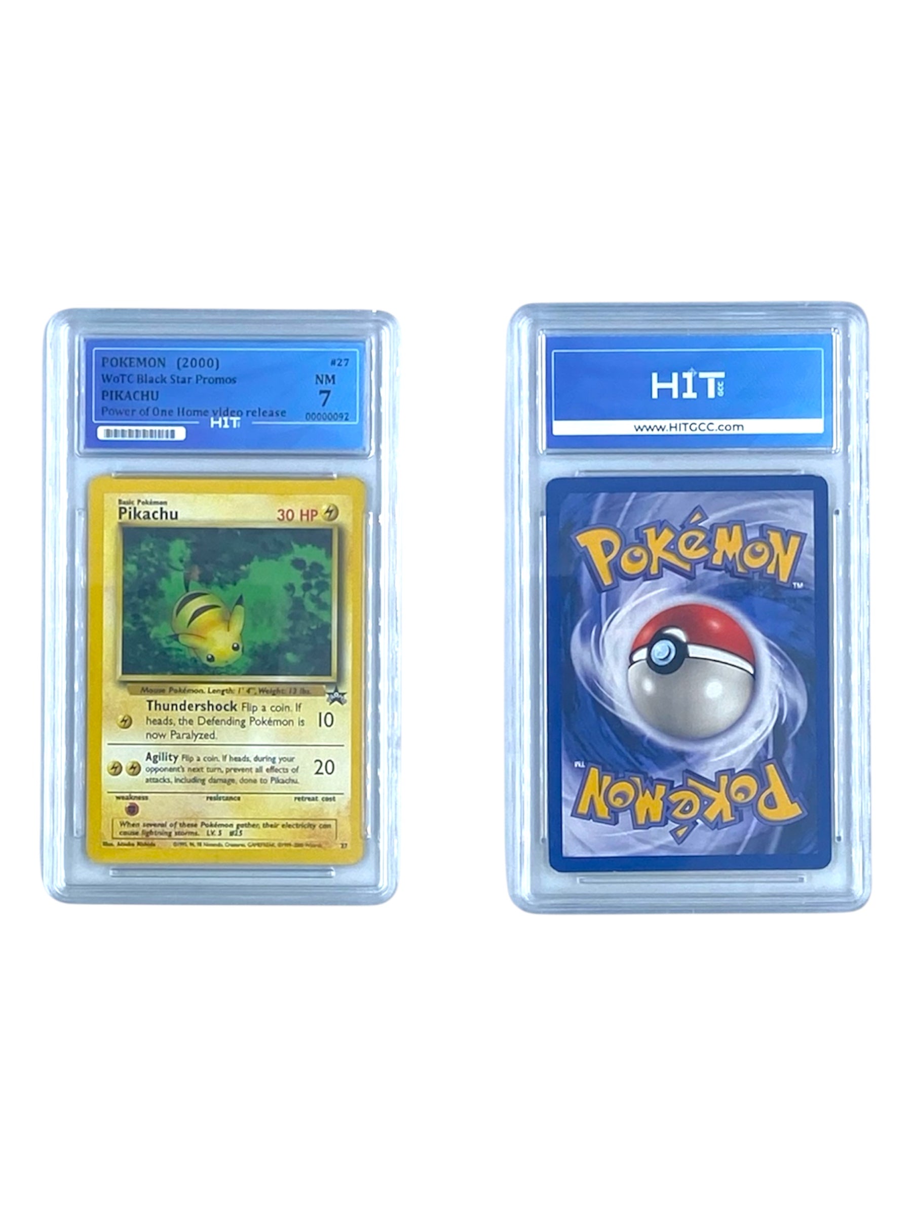 Pokémon Pikachu (WoTC Black Star Promos) 00000092