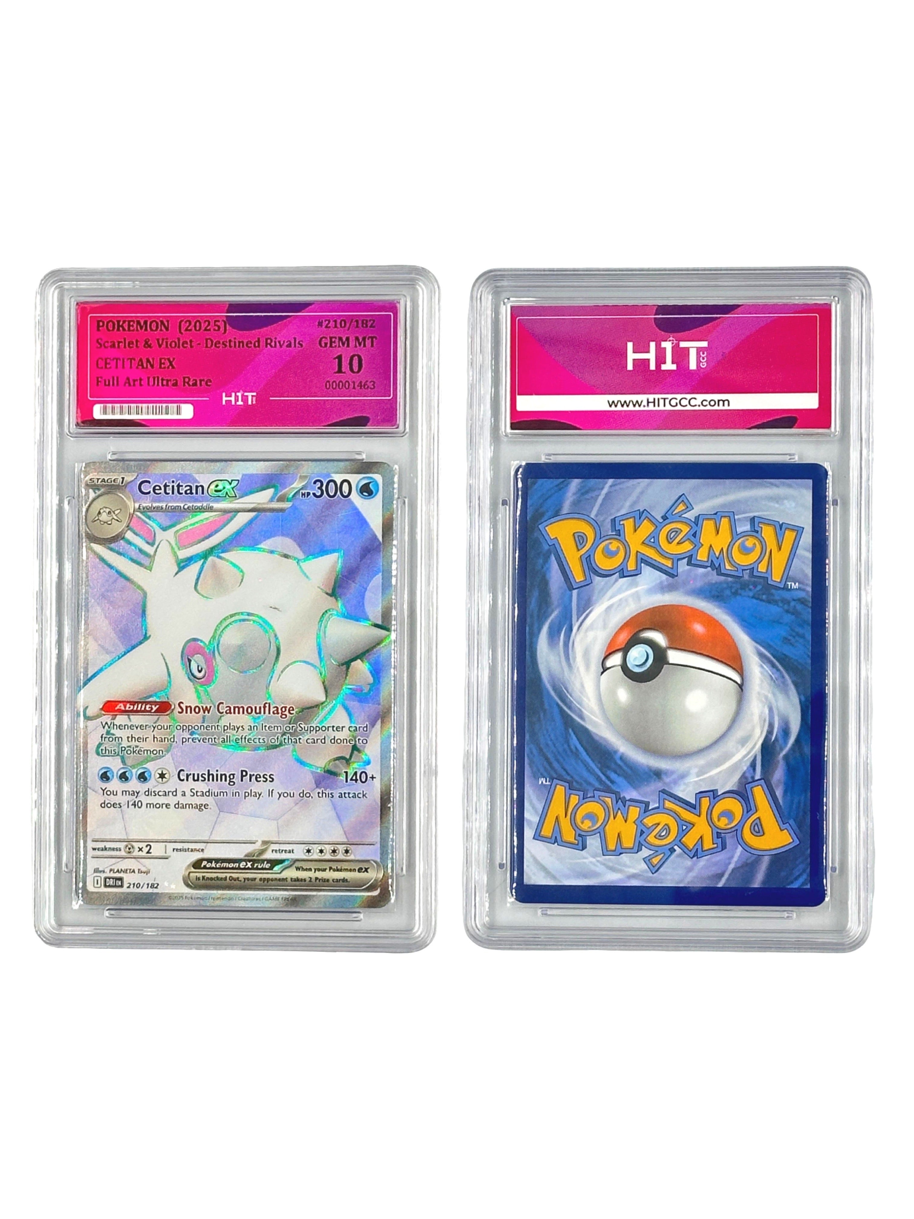 Pokémon Cetitan EX Full Art Ultra Rare (Scarlet & Violet - Destined Rivals) 00001463
