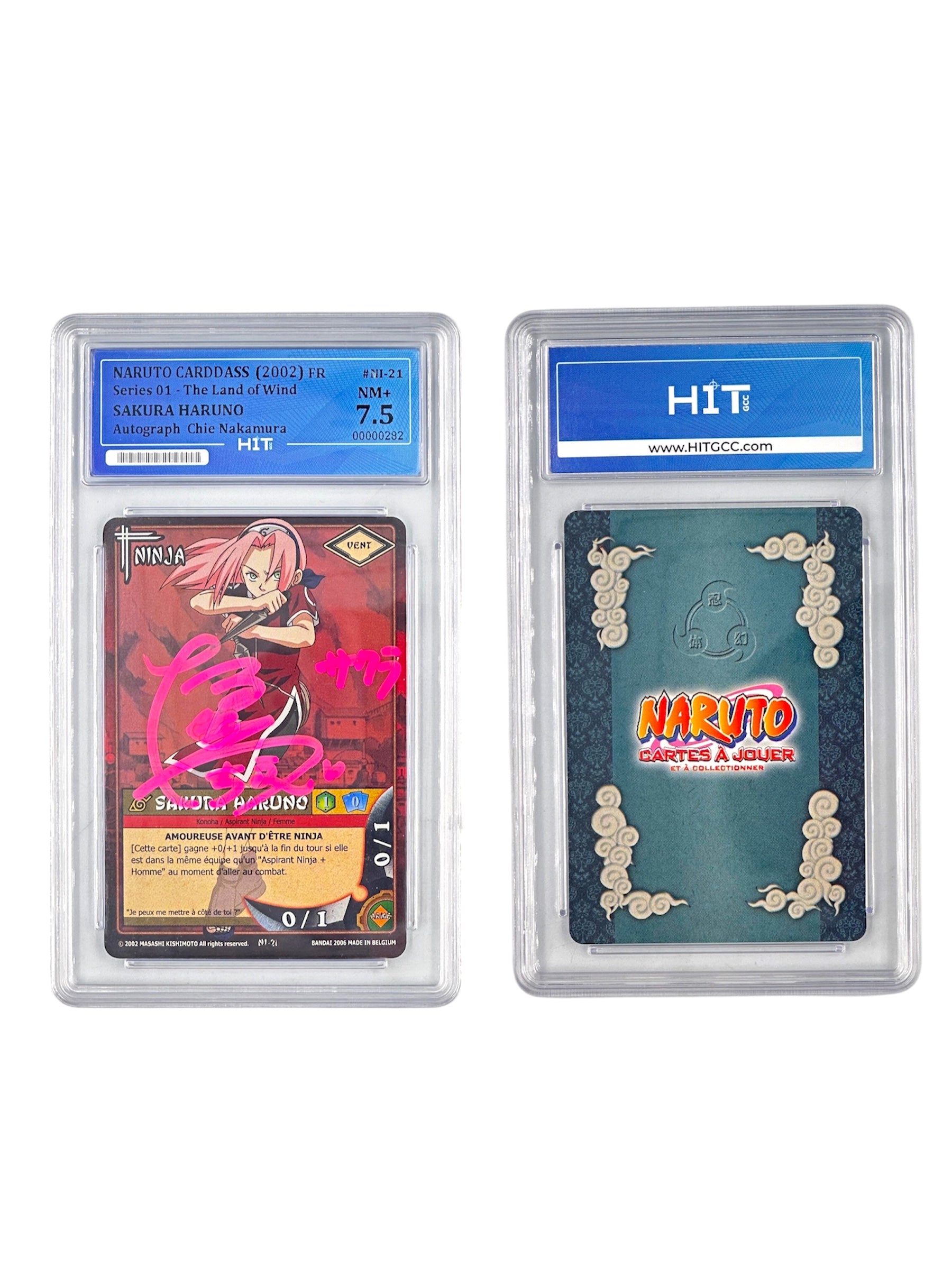 Naruto Carddass Sakura Haruno (FR Series 01 The Land of Wind) 00000282