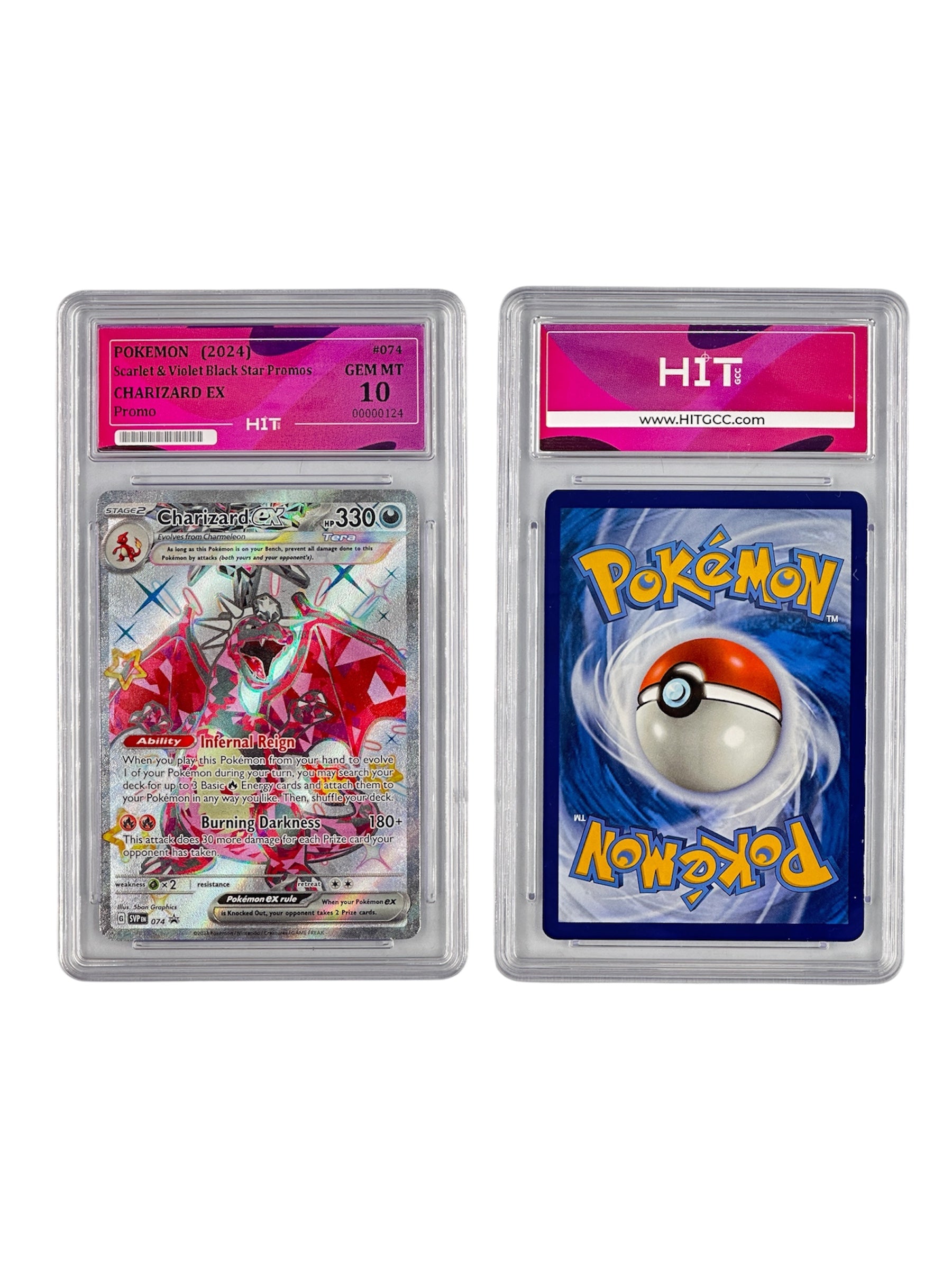 Pokémon Charizard ex (Scarlet & Violet Black Star Promos) 00000124