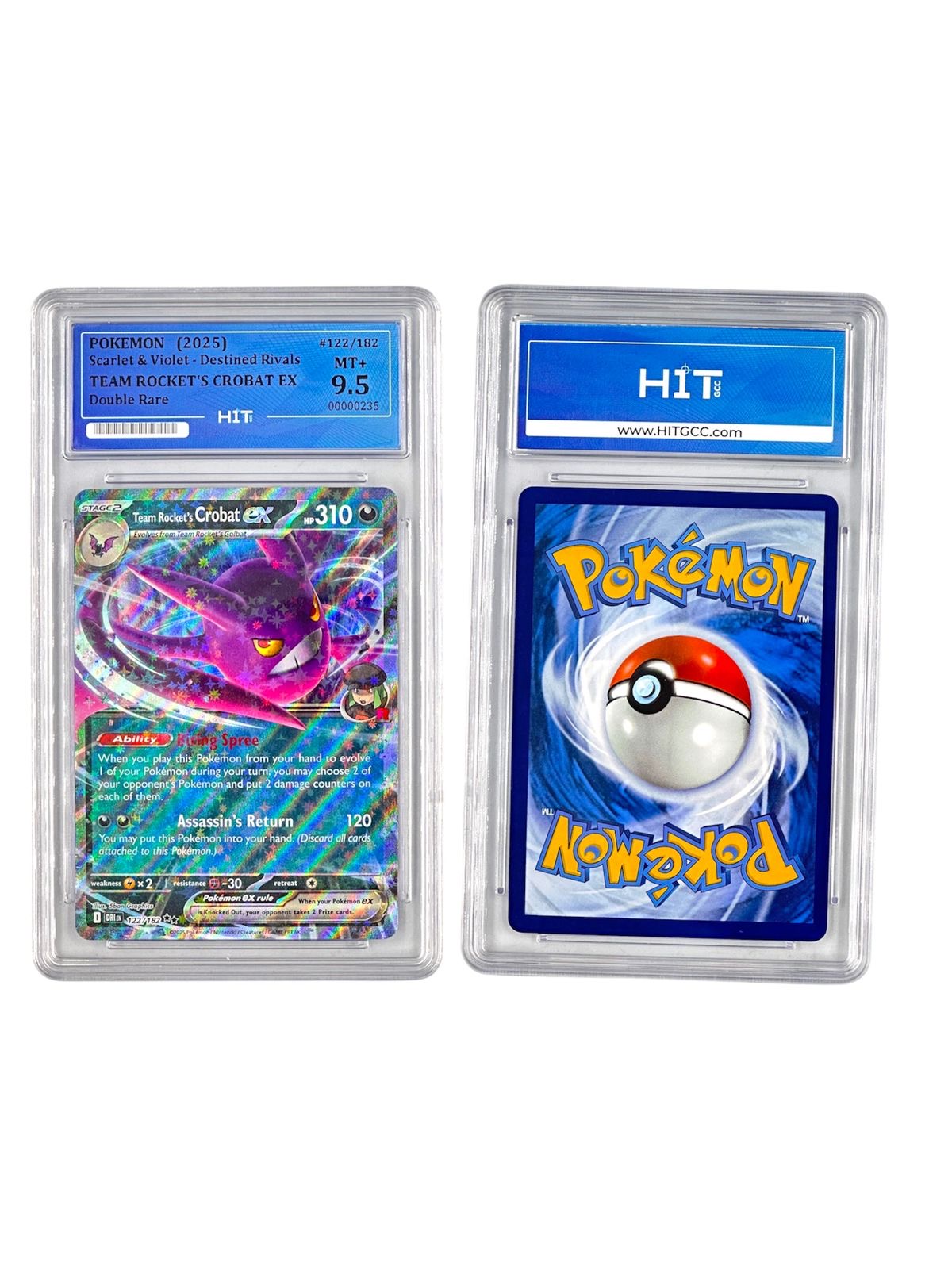 Pokémon Team Rocket's Crobat EX (Scarlet & Violet - Destined Rivals) 00000235