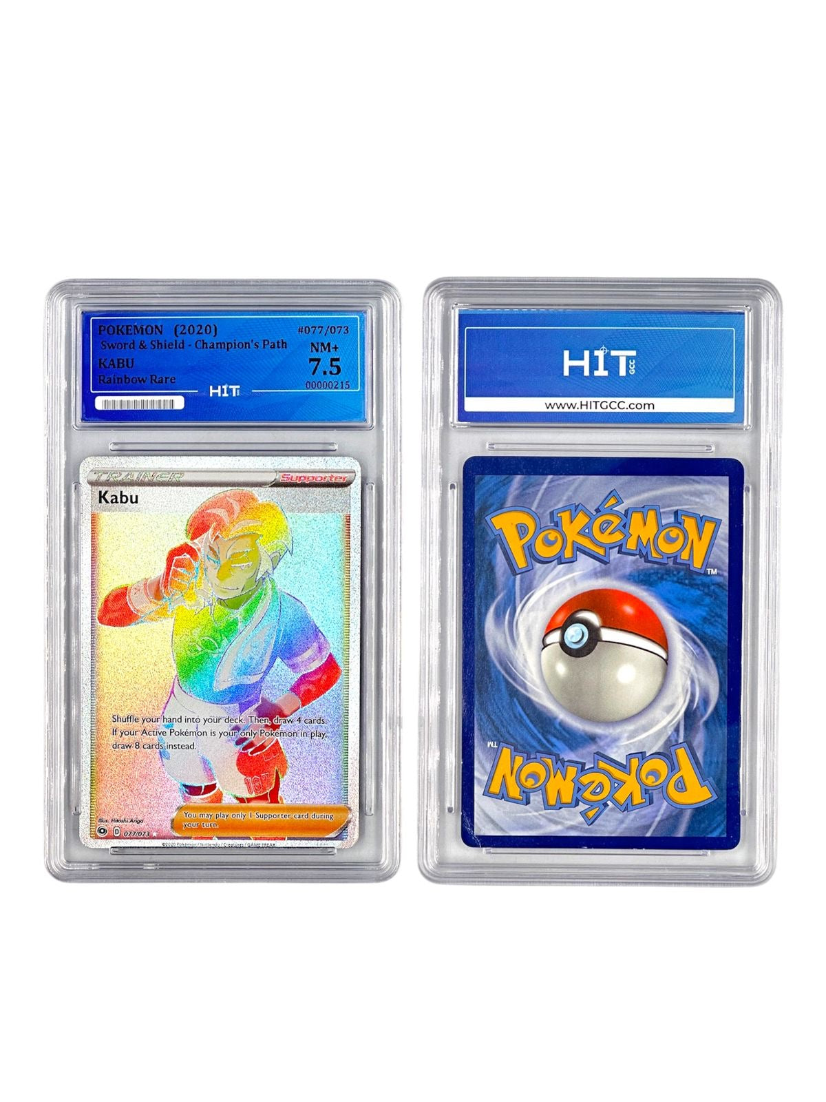 Pokémon Kabu Rainbow Rare (Sword & Shield - Champion's Path) 00000215