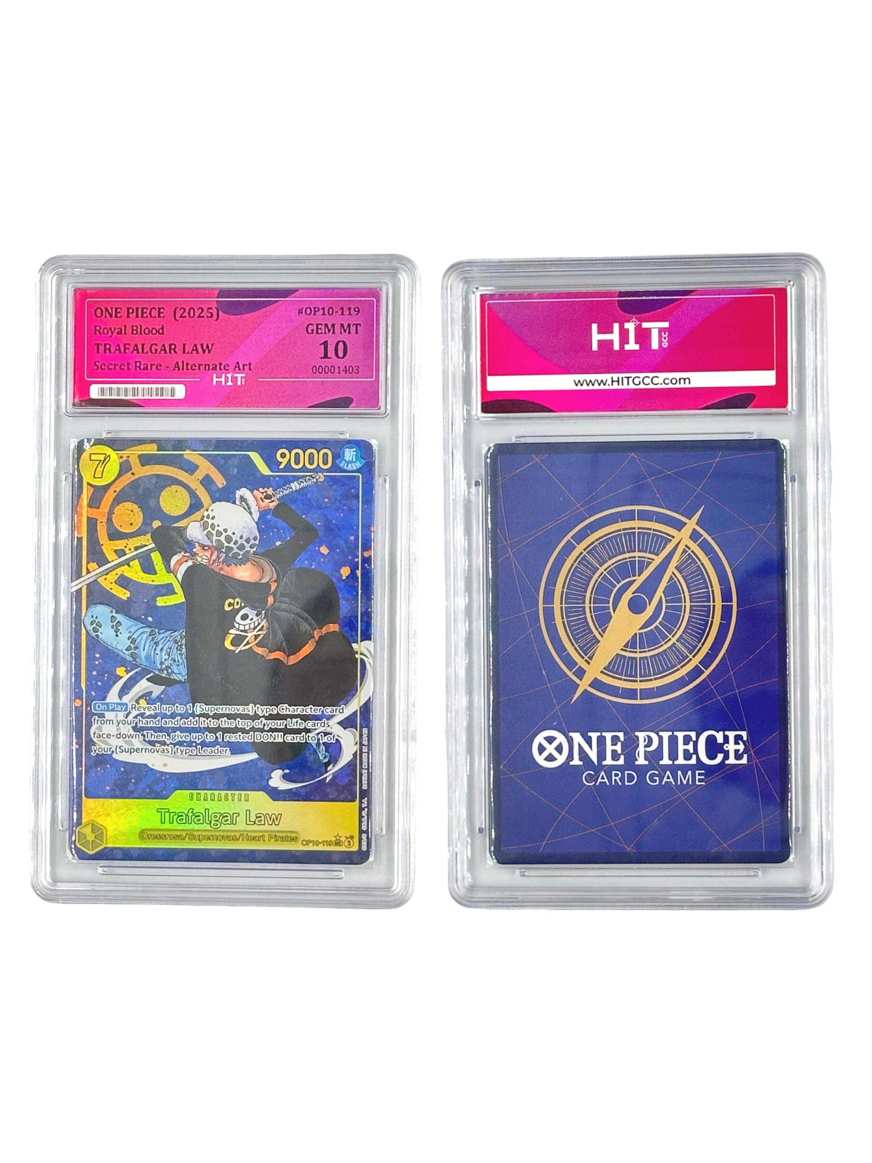 One Piece Trafalgar Law Secret Rare (Royal Blood) 00001403