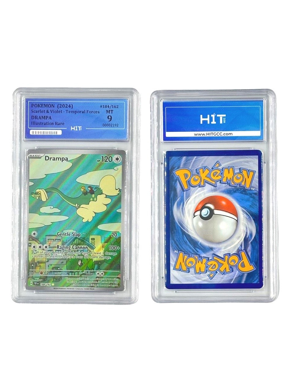 Pokémon Drampa Illustration Rare (Scarlet & Violet - Temporal Forces) 00002192