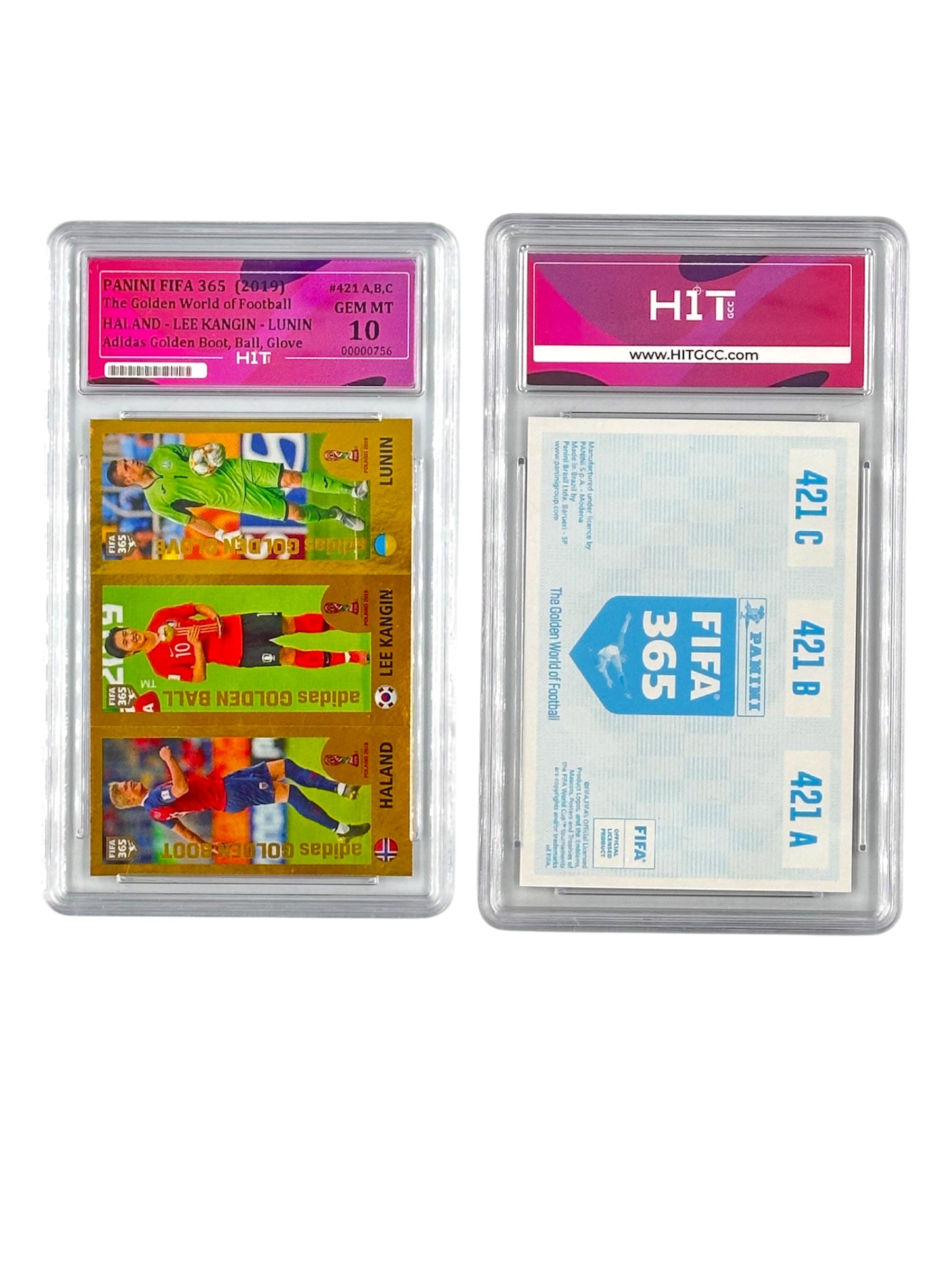 Panini FIFA 365 Haland - Lee Kangin - Lunin 00000756