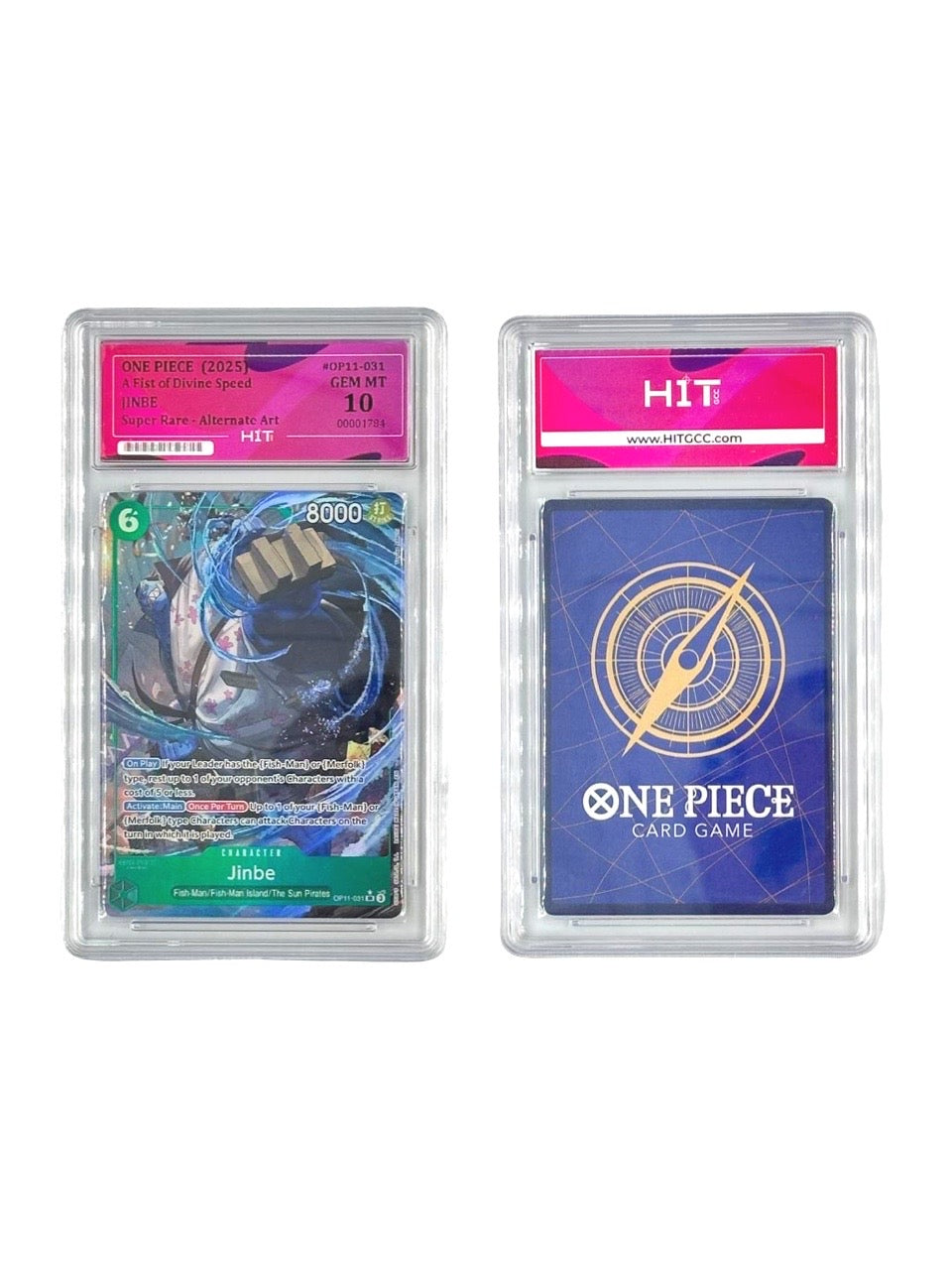 One Piece Jinbe Super Rare - Alternate Art (2025 A Fist of Divine Speed) 00001784