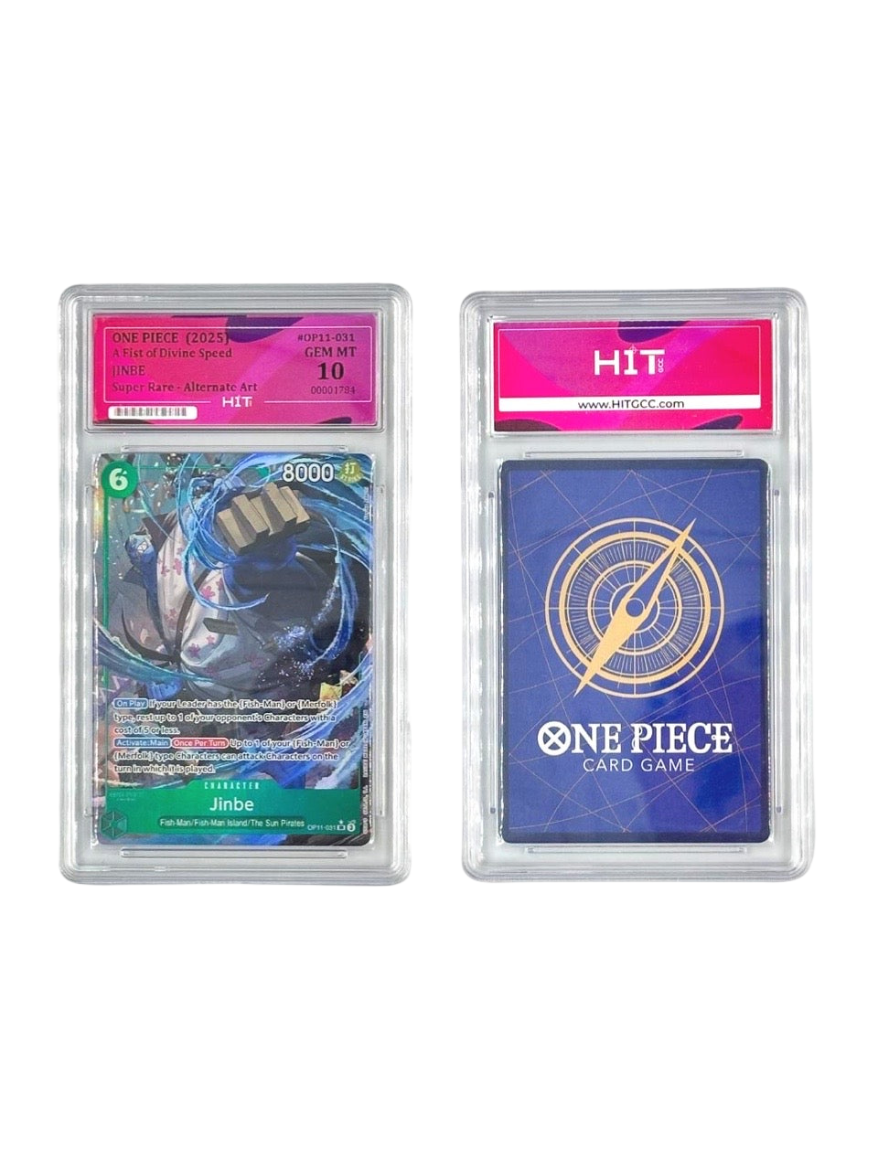 One Piece Jinbe Super Rare - Alternate Art (2025 A Fist of Divine Speed) 00001784