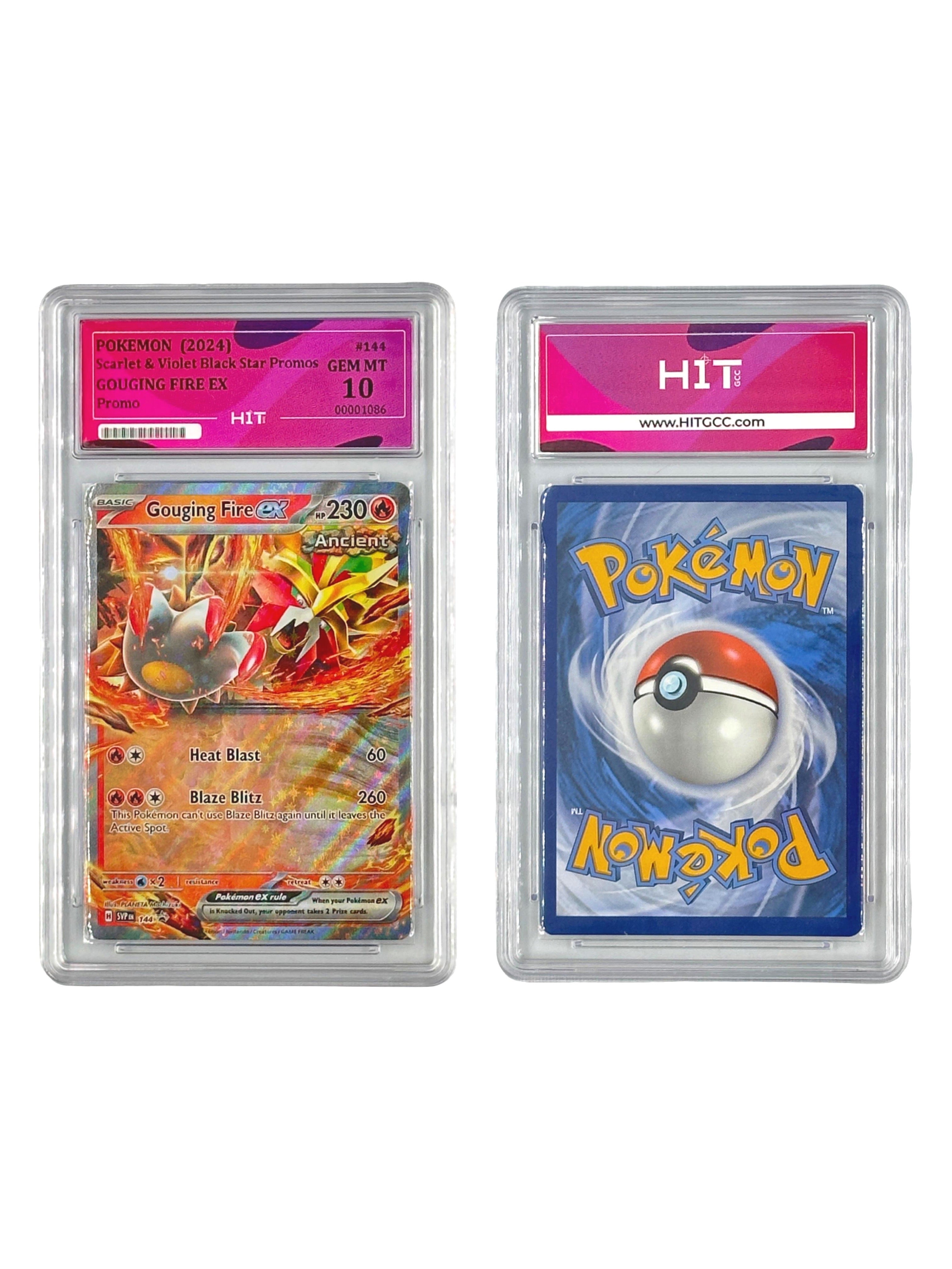 Pokémon Gouging Fire EX (Scarlet & Violet Black Star Promos) 00001086