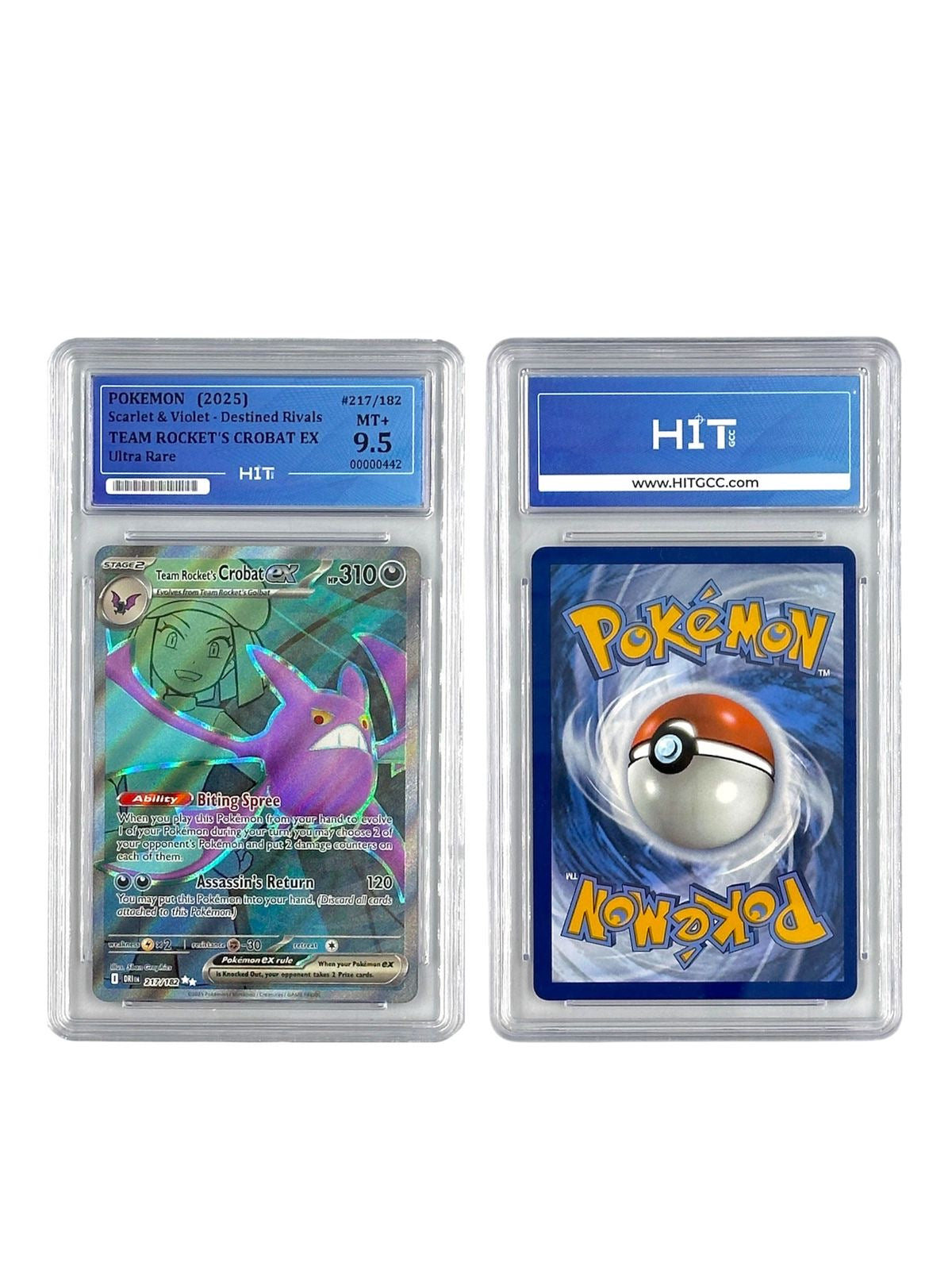 Pokémon Team Rocket's Crobat EX (Scarlet & Violet - Destined Rivals) 00000442