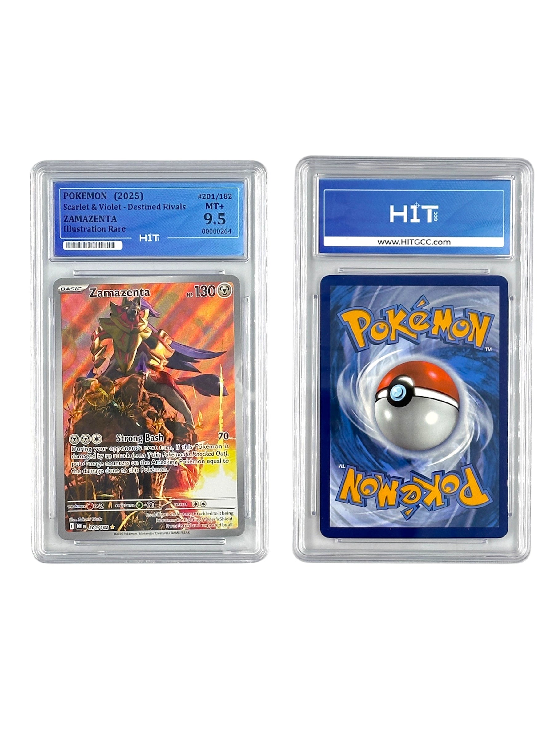 Pokémon Zamazenta Illustration Rare (Scarlet & Violet - Destined Rivals) 00000264