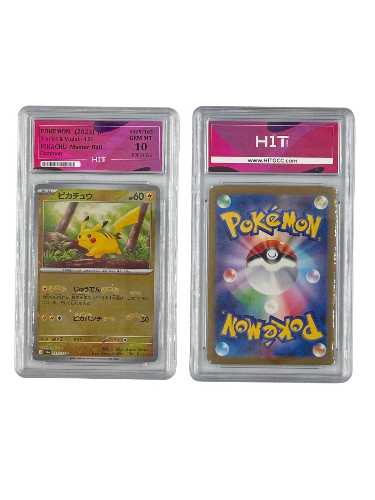 Pokémon Pikachu Master Ball (Scarlet & Violet - 151) 00001036