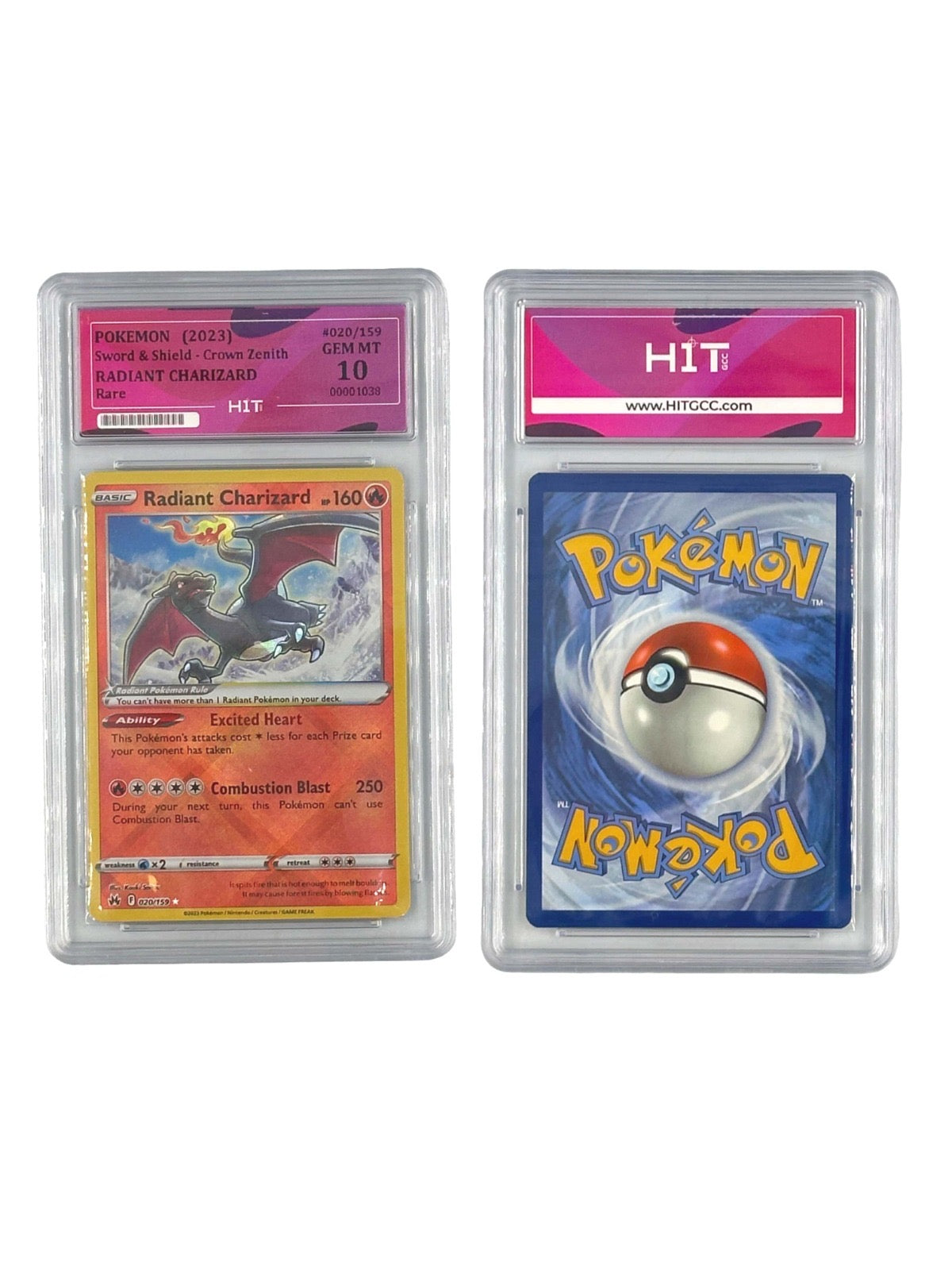 Pokémon Radiant Charizard (Sword & Shield - Crown Zenith) 00001038