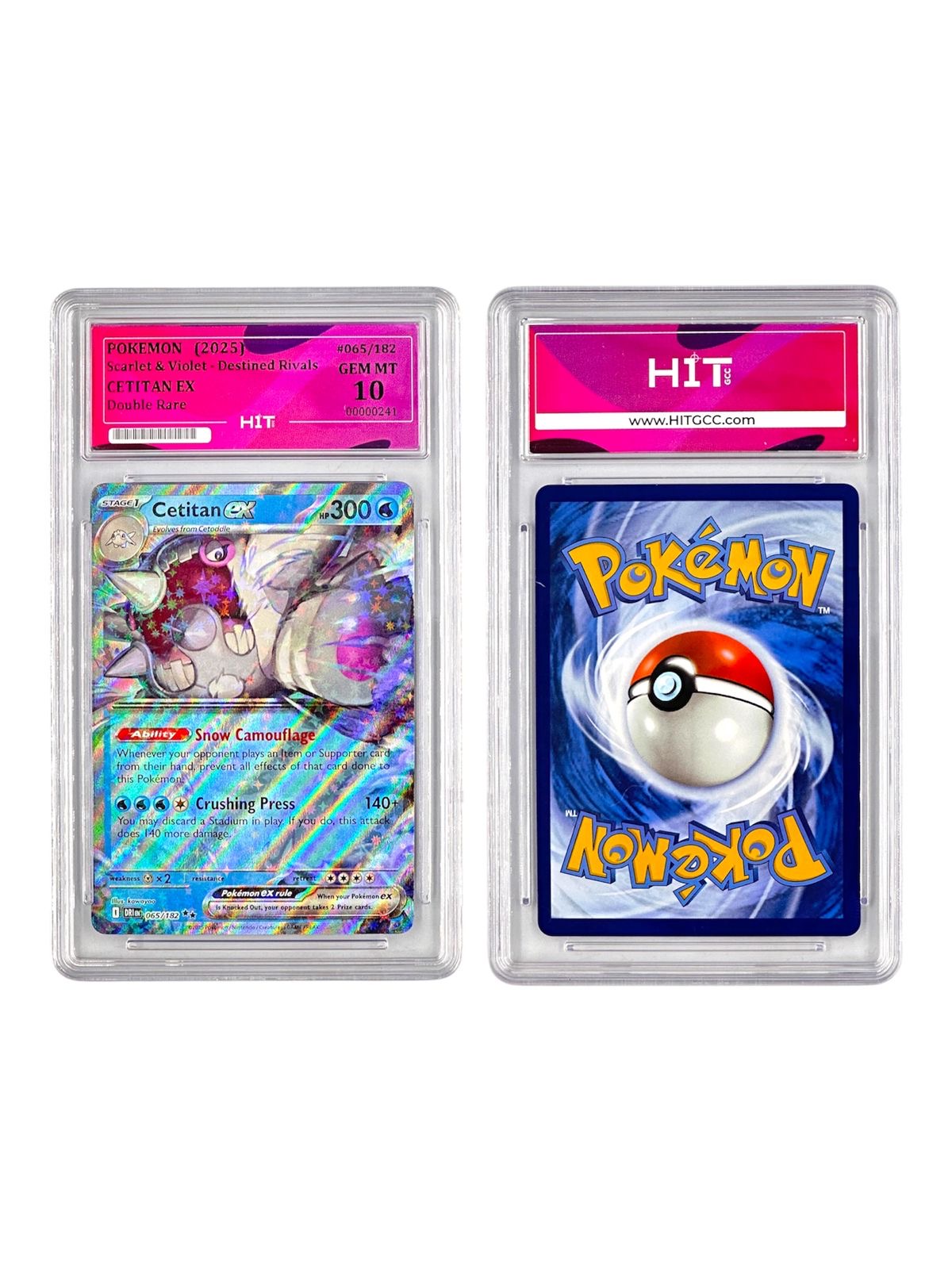 Pokémon Cetitan ex (Scarlet & Violet - Destined Rivals) 00000241