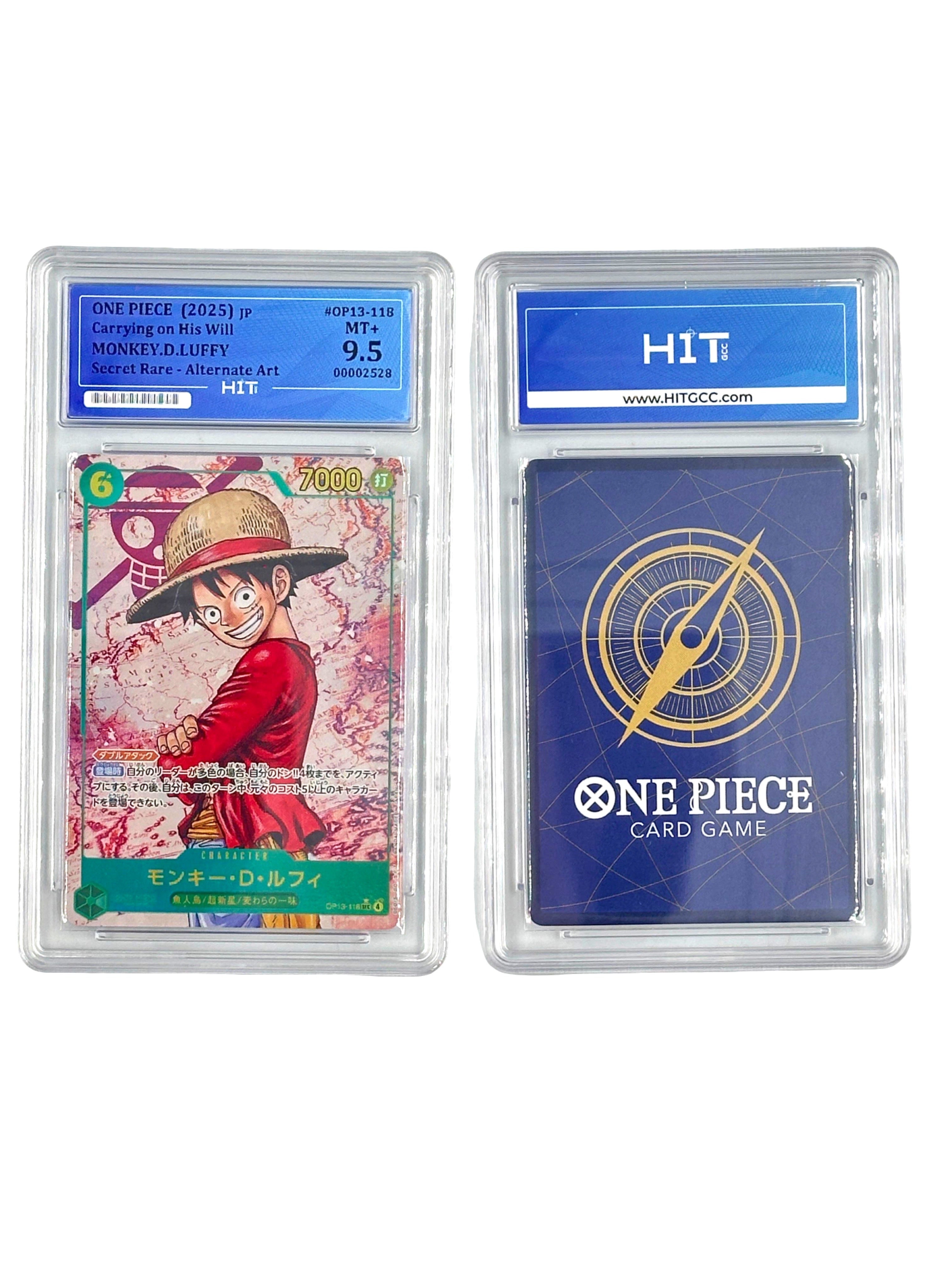 One Piece Monkey D. Luffy Secret Rare Alternate Art (JP Carrying on his Will) 00002528