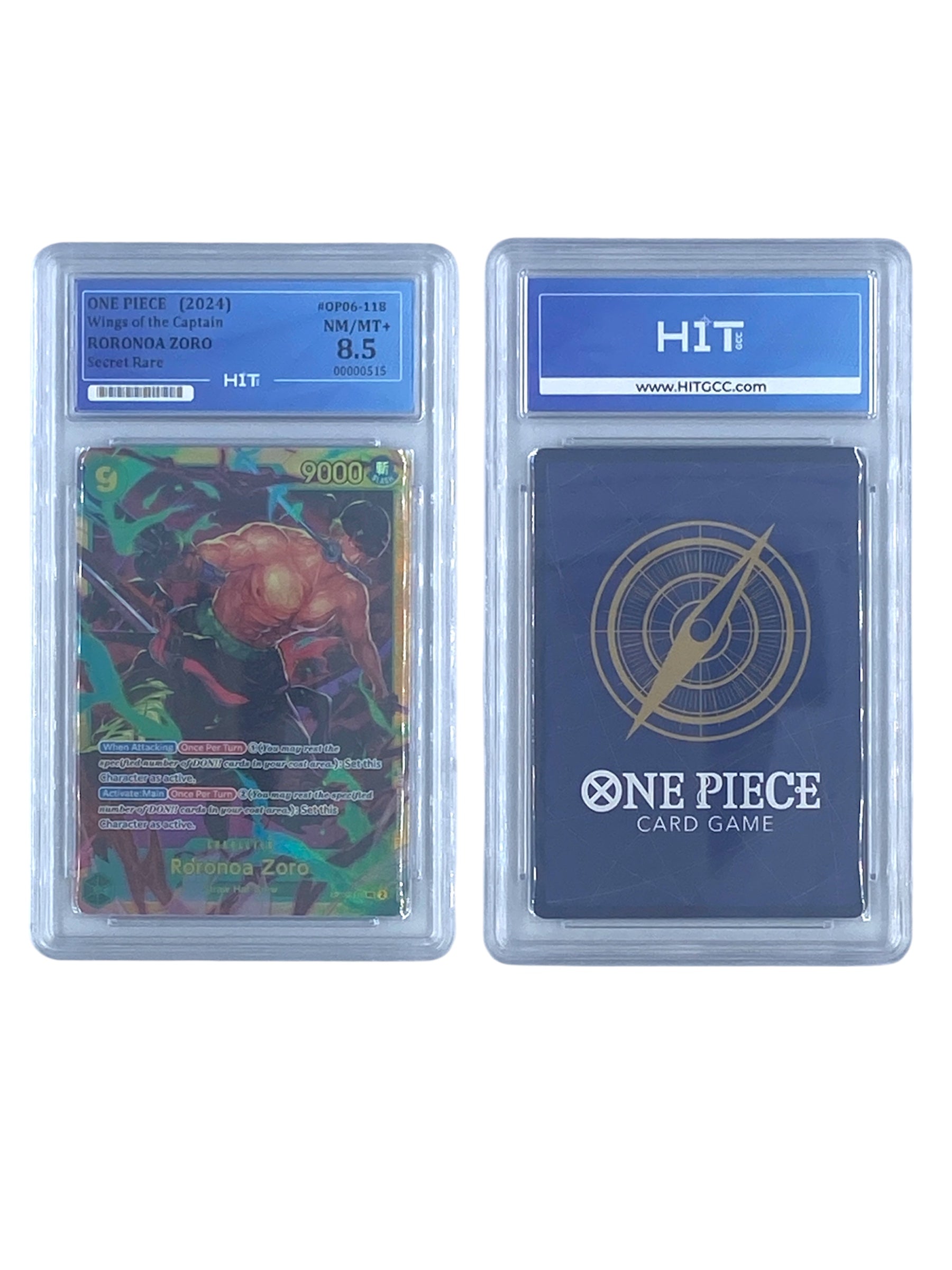 One Piece Roronoa Zoro Secret Rare (One Piece) 00000515