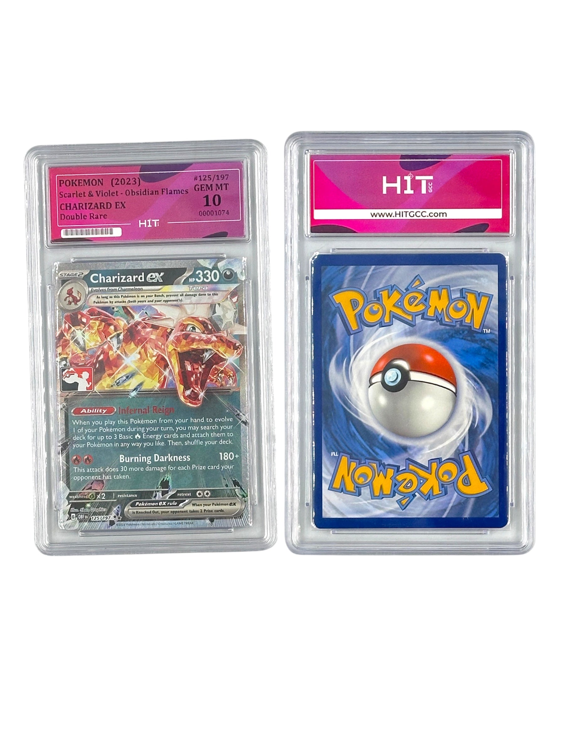 Pokémon Charizard ex Double Rare (Scarlet & Violet - Obsidian Flames) 00001074