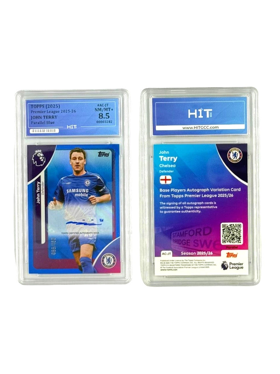 John Terry Parallel Blue (Topps Premier League) 00003282