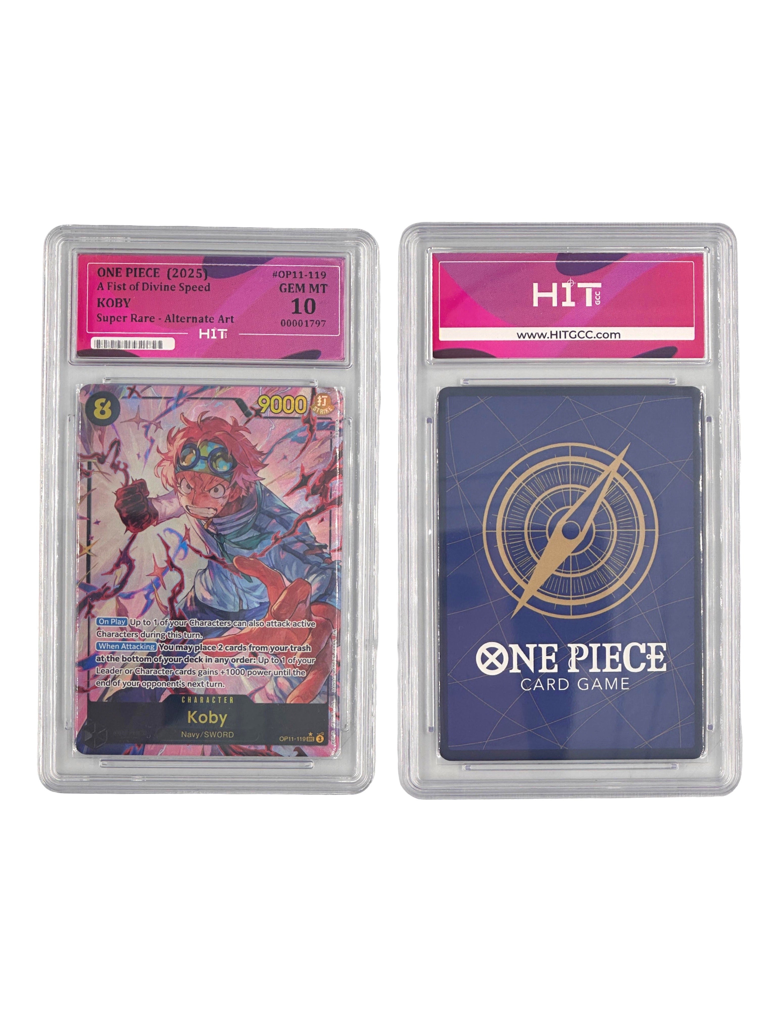 One Piece Koby Super Rare - Alternate Art (OP11) 00001797