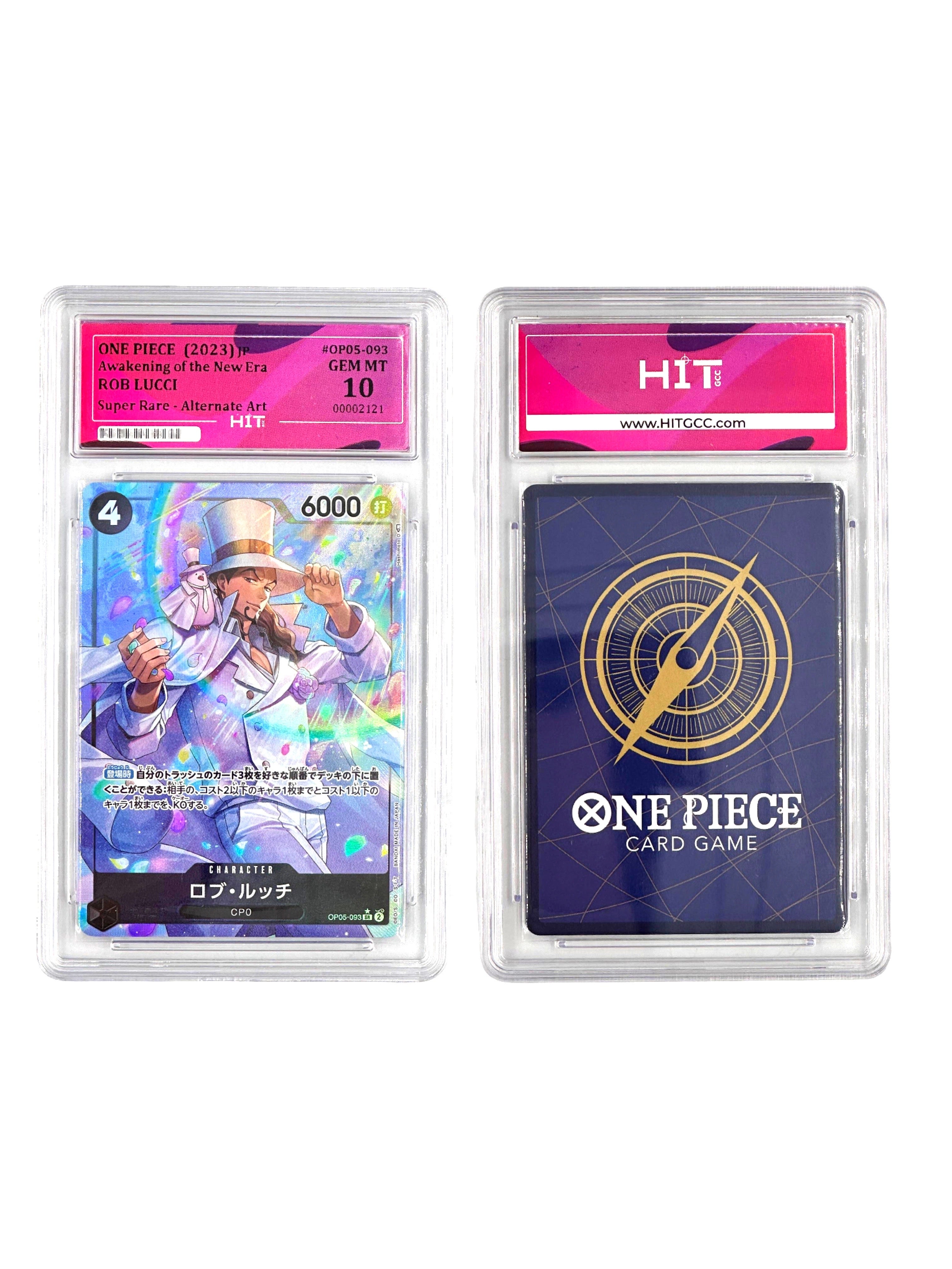 One Piece Rob Lucci Super Rare - Alternate Art (JP Awakening of the New Era) 00002121