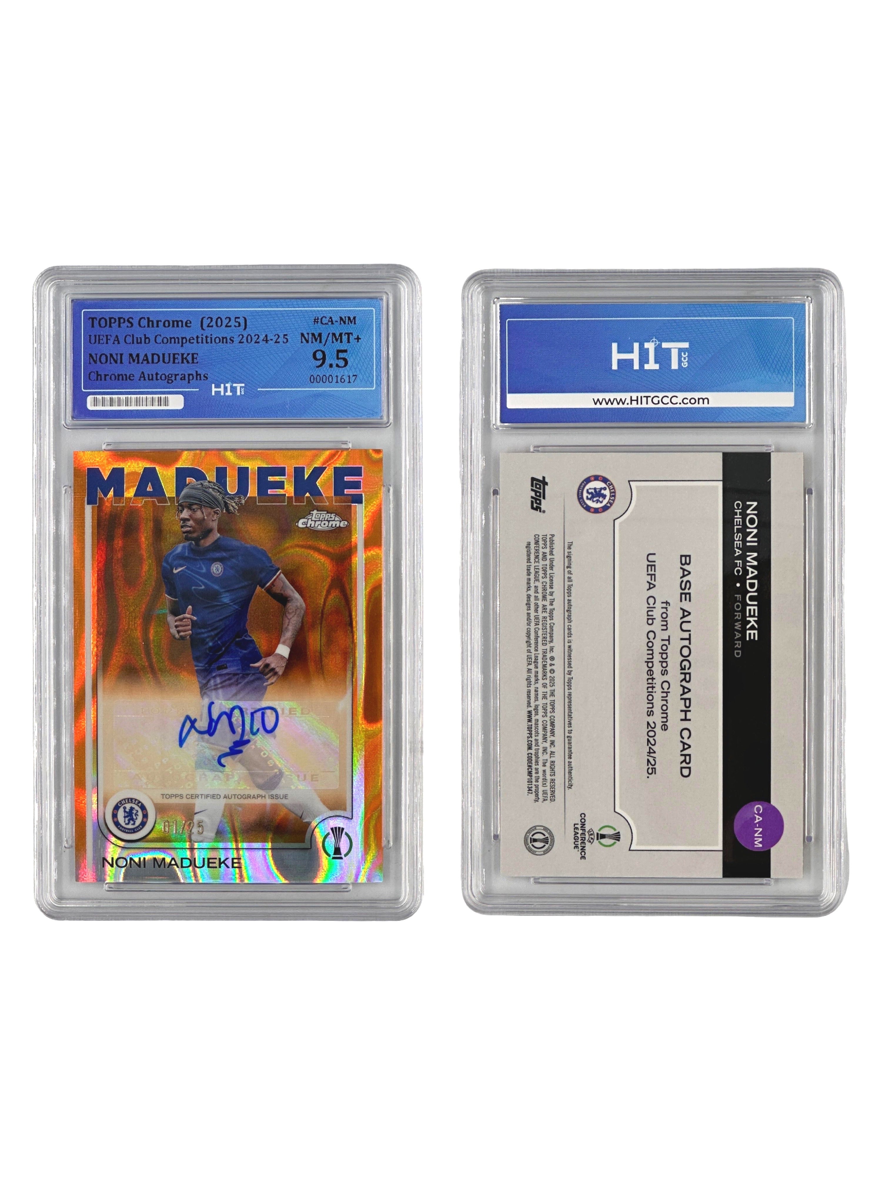 Topps Chrome Noni Madueke (UEFA 2024-25) 00001617