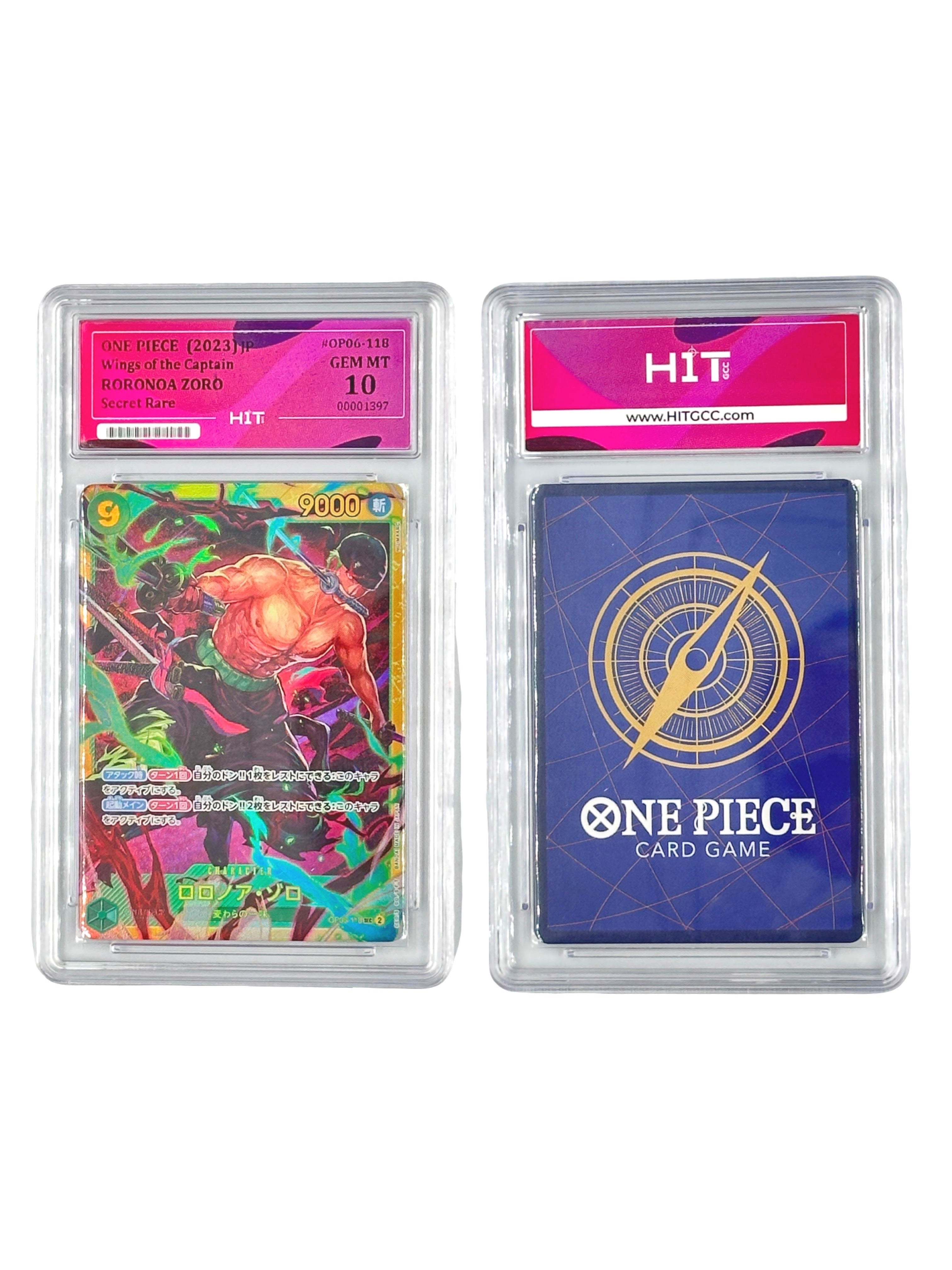 One Piece Roronoa Zoro Secret Rare (JP Wings of the Captain) 00001397