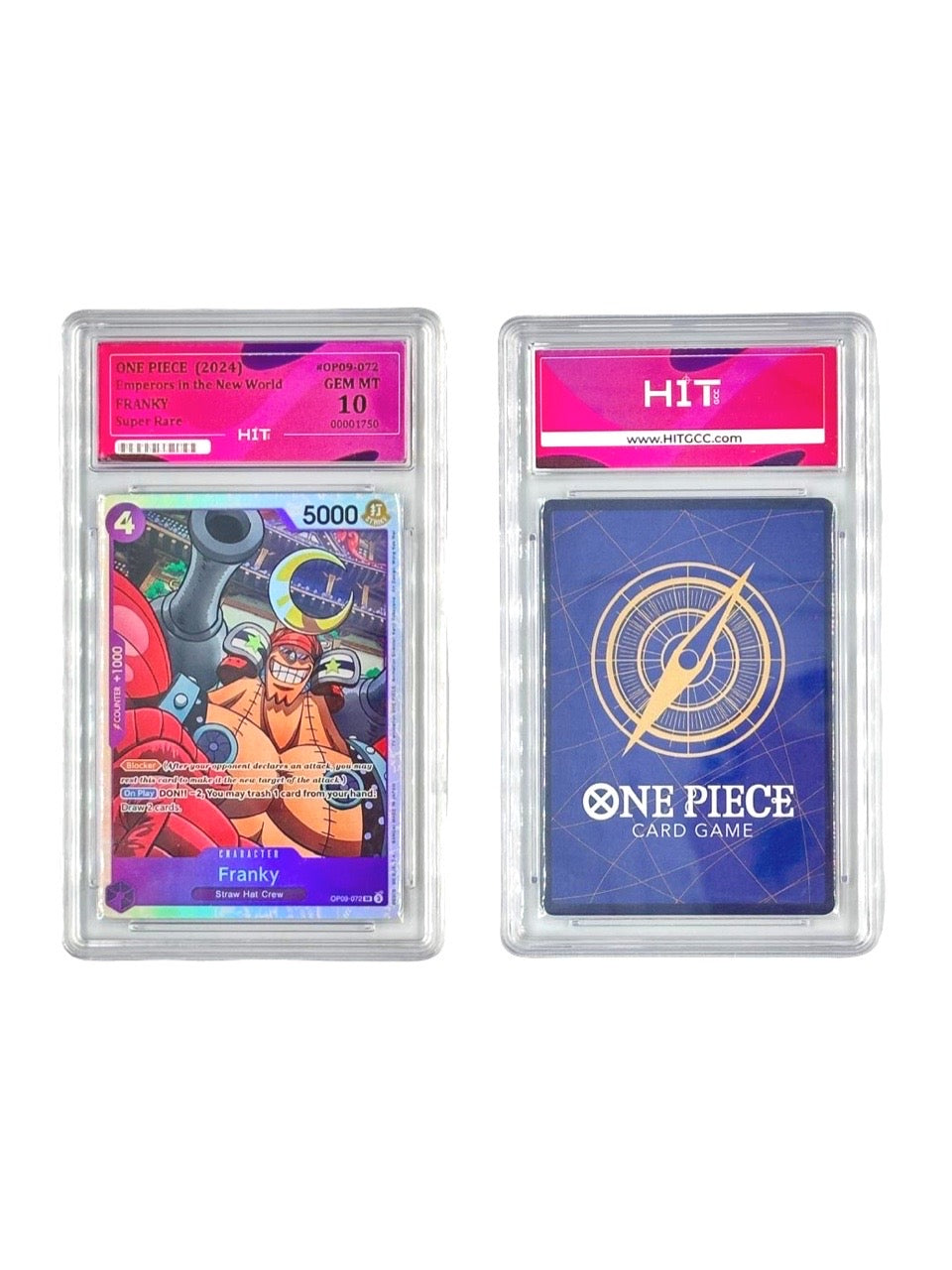 One Piece Franky Super Rare (Emperors in the New World) 00001750