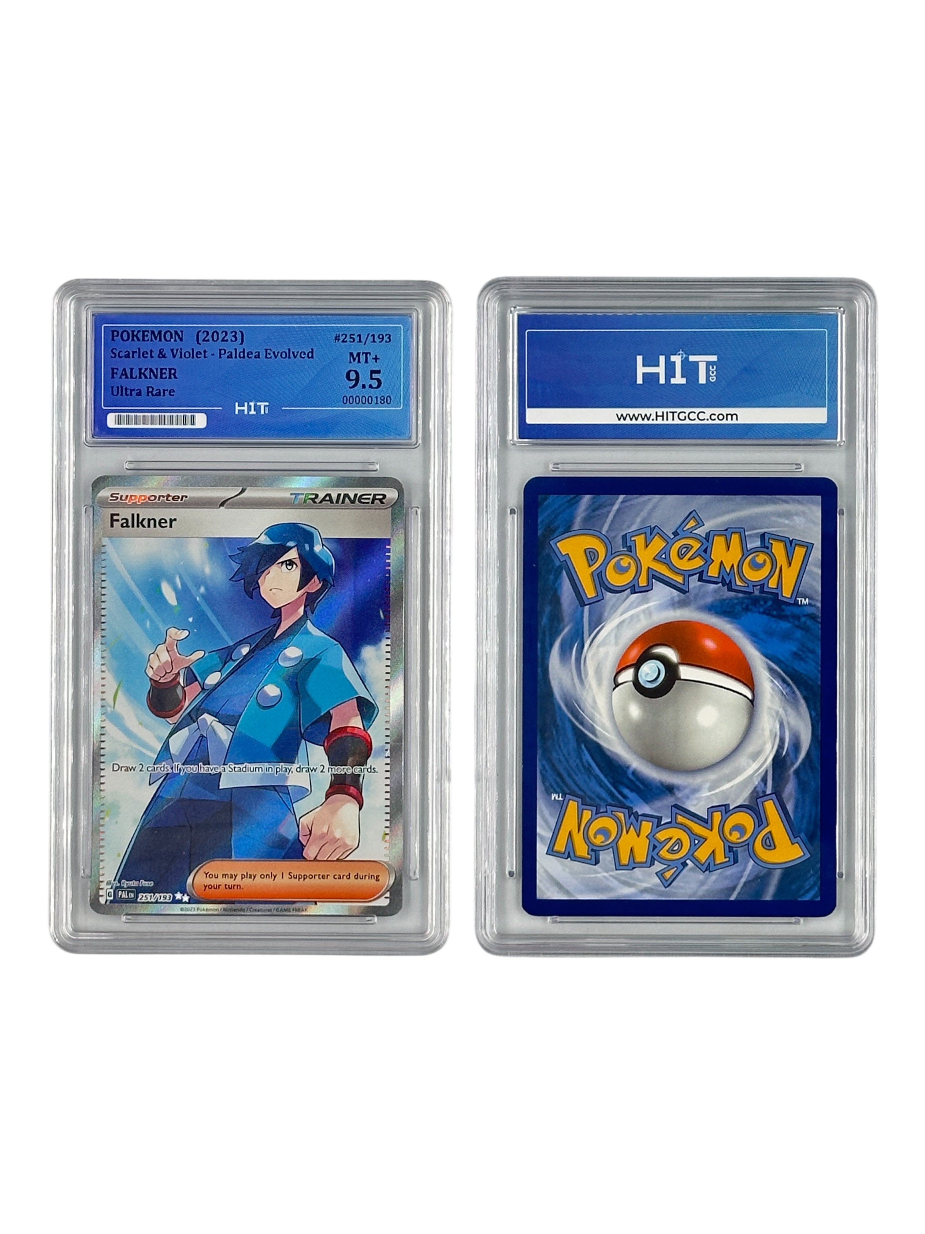 Pokémon Falkner Ultra Rare (Scarlet & Violet - Paldea Evolved) 00000180