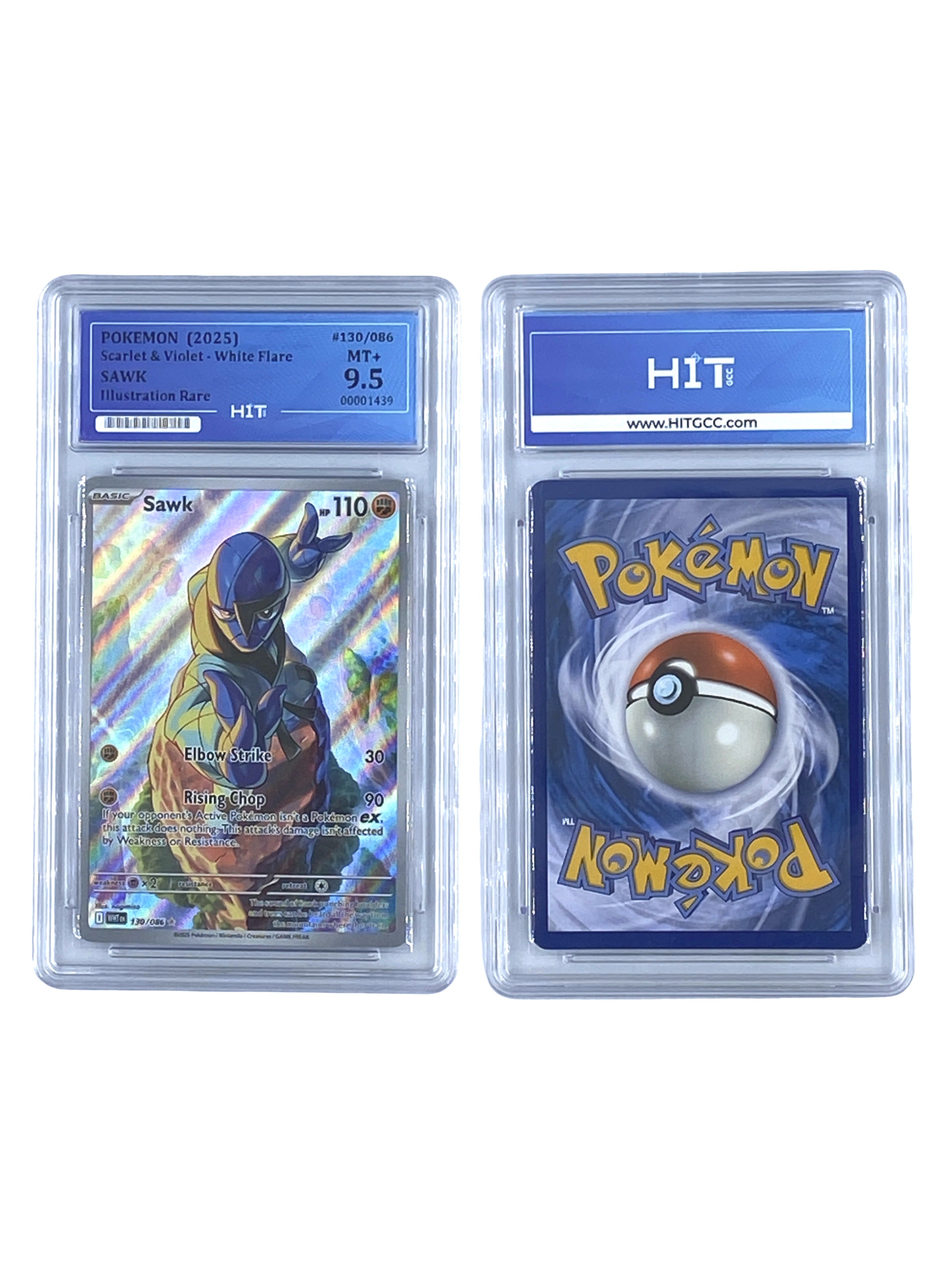 Pokémon Sawk Illustration Rare (Scarlet & Violet - White Flare) 00001439