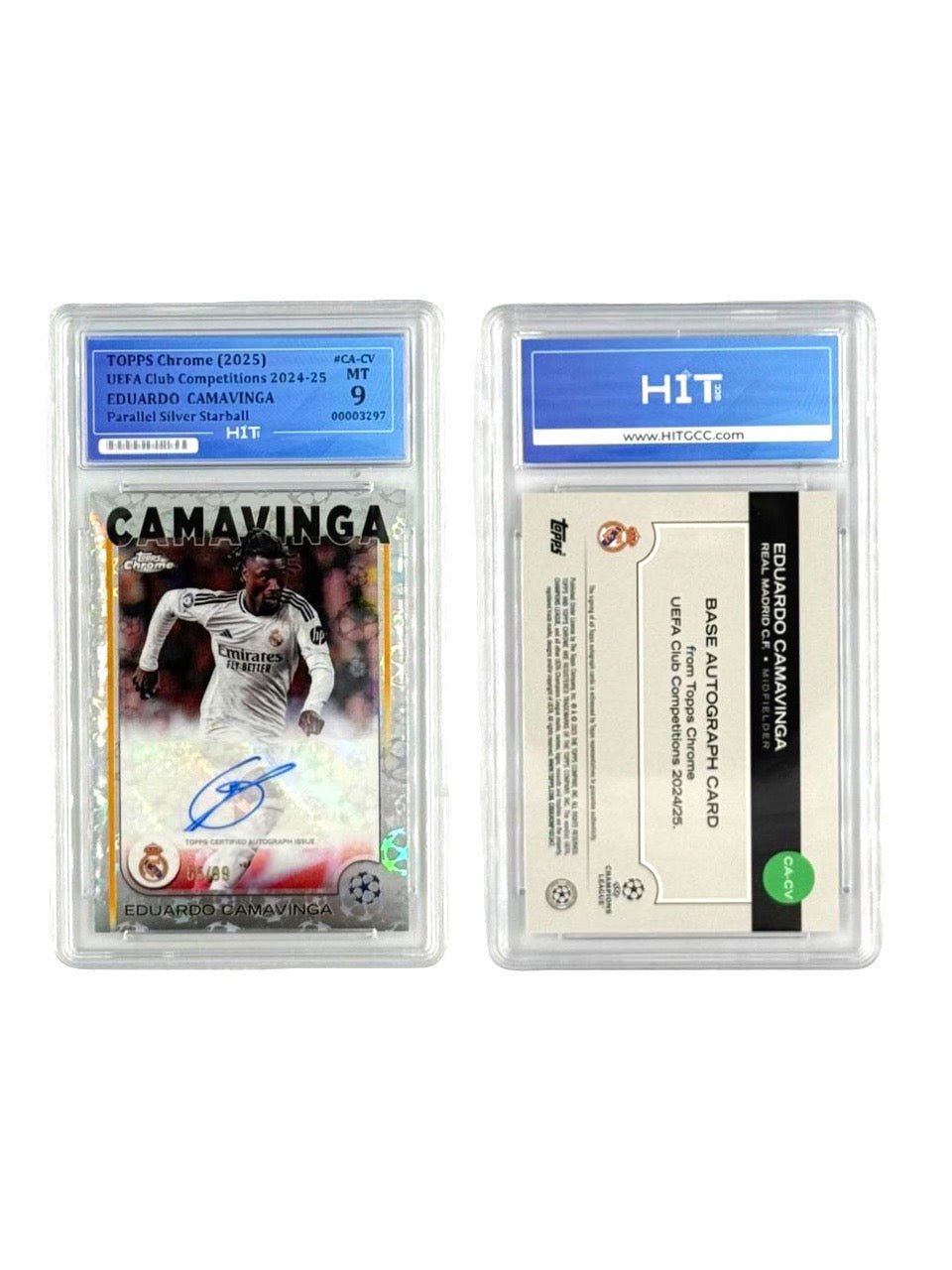 Eduardo Camavinga Topps Chrome (2025) 00003297