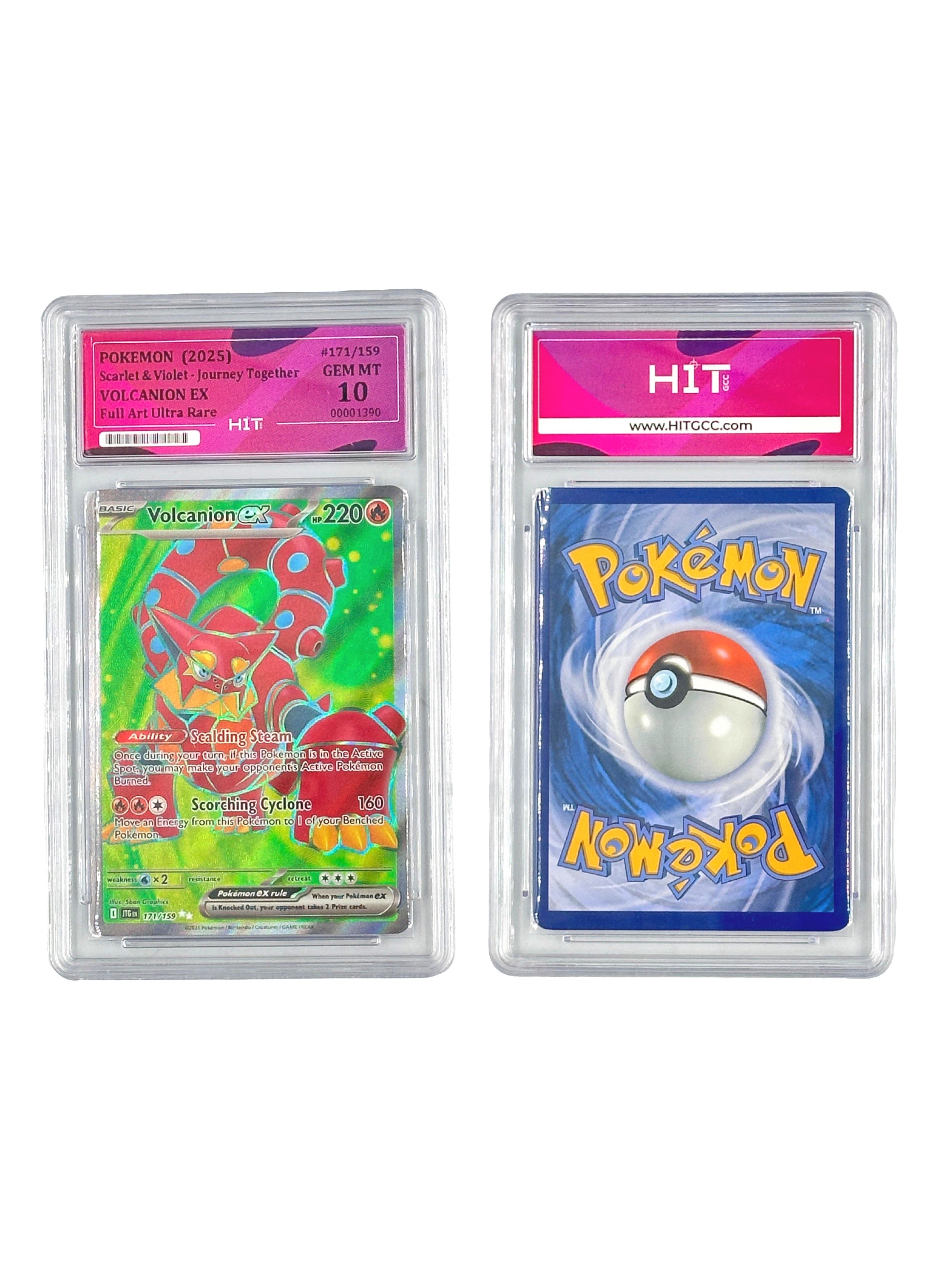 Pokémon Volcanion EX Full Art Ultra Rare (Scarlet & Violet - Journey Together) 00001390