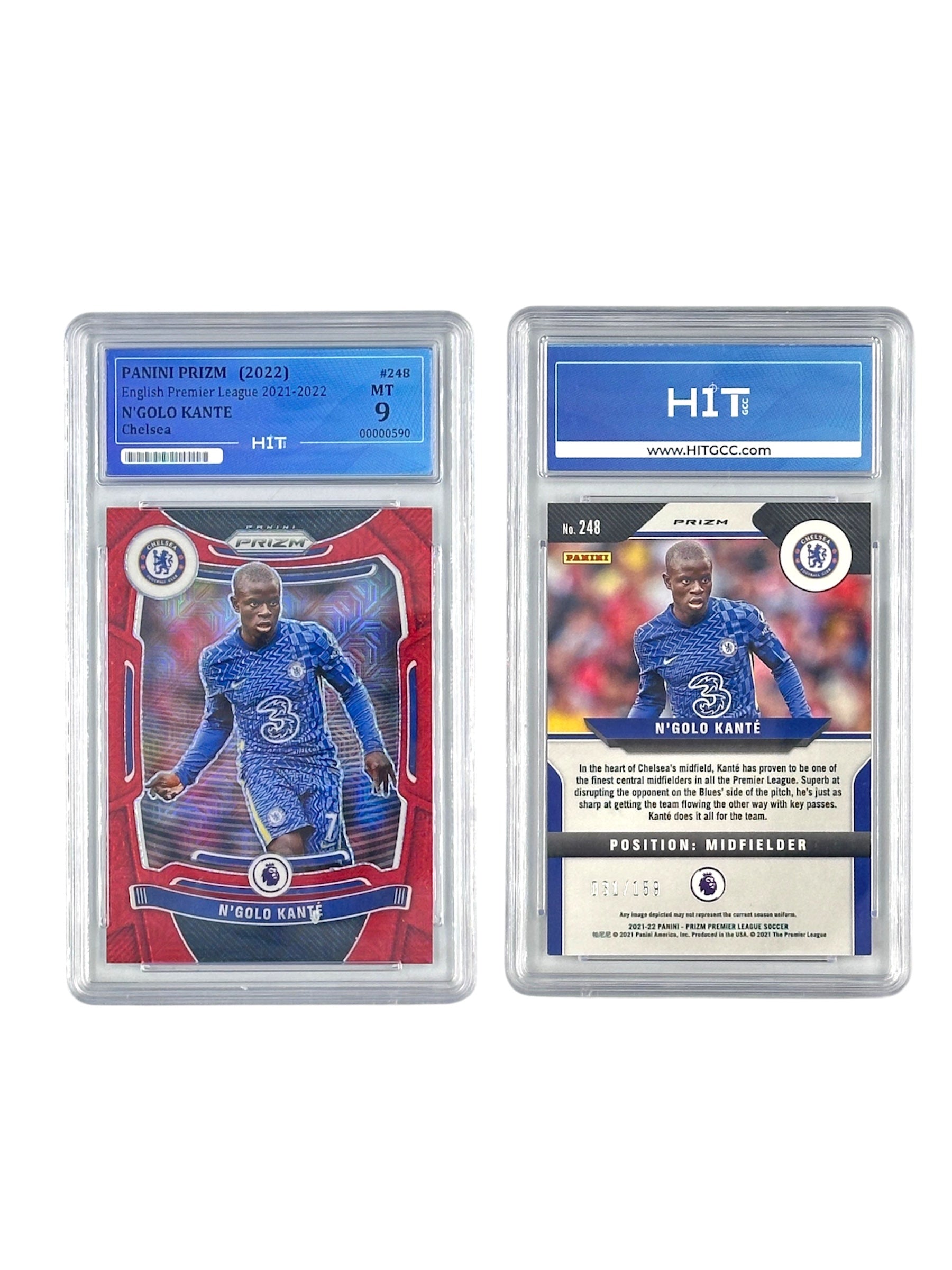 Panini Prizm N'Golo Kante (English Premier League) 00000590