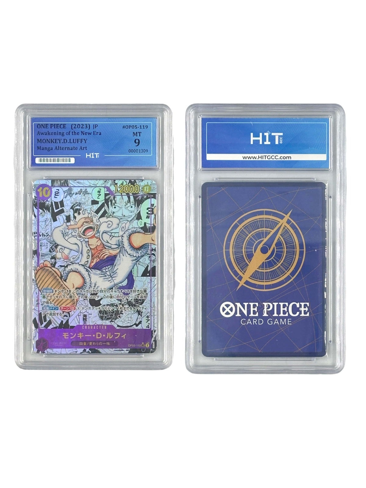 One Piece Monkey.D.Luffy Manga Alternate Art (JP Awakening of the New Era) 00001309