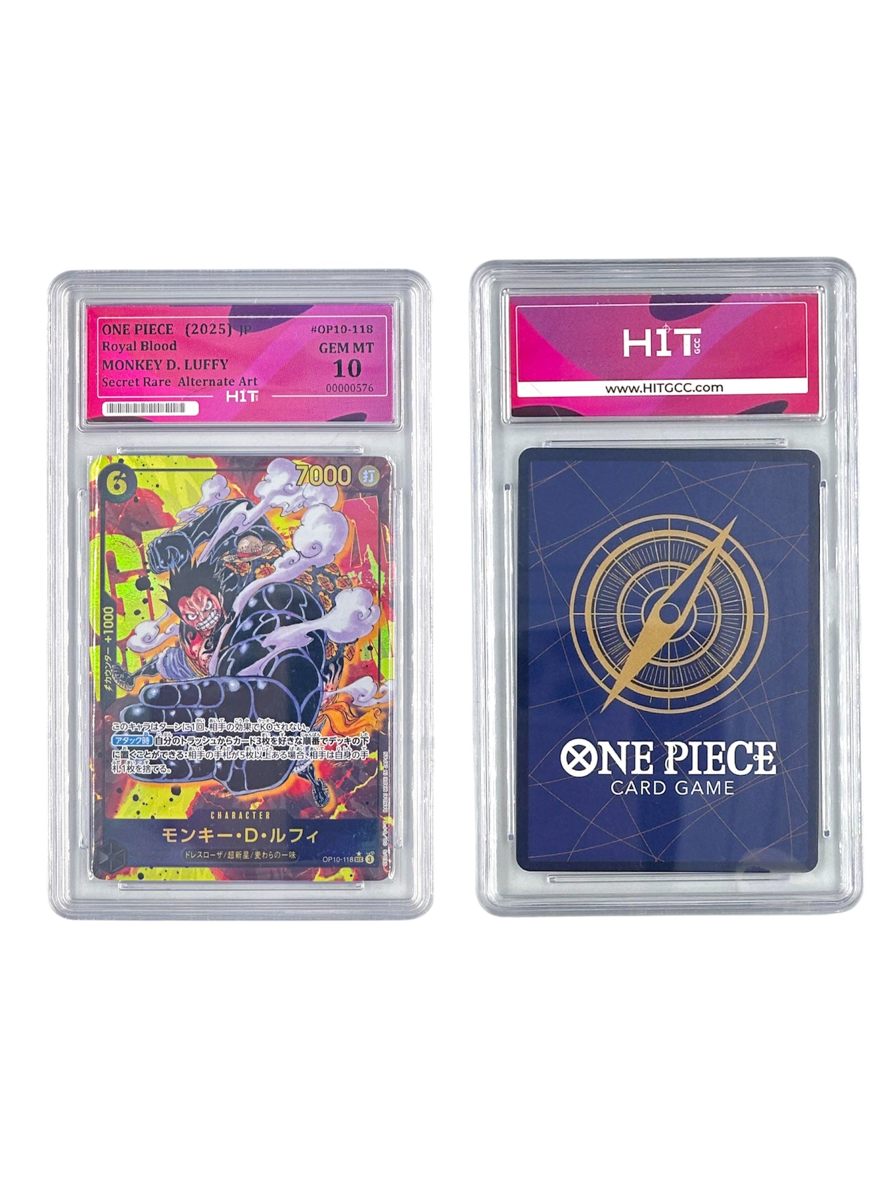 One Piece Monkey D. Luffy Secret Rare Alternate Art (JP Royal Blood) 00000576