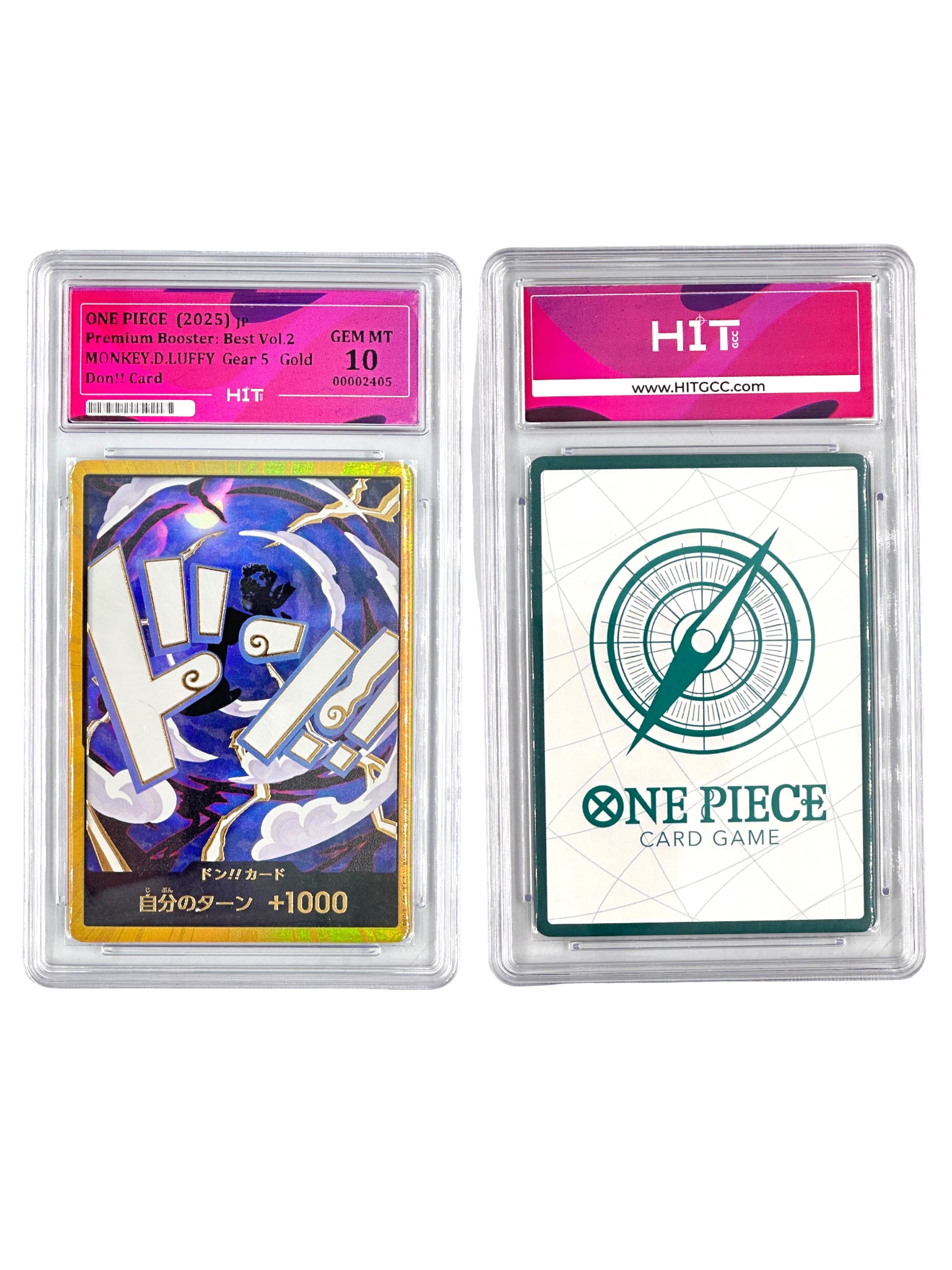 One Piece Monkey.D.Luffy Gear 5 Gold (JP Premium Booster: Best Vol.2) 00002405