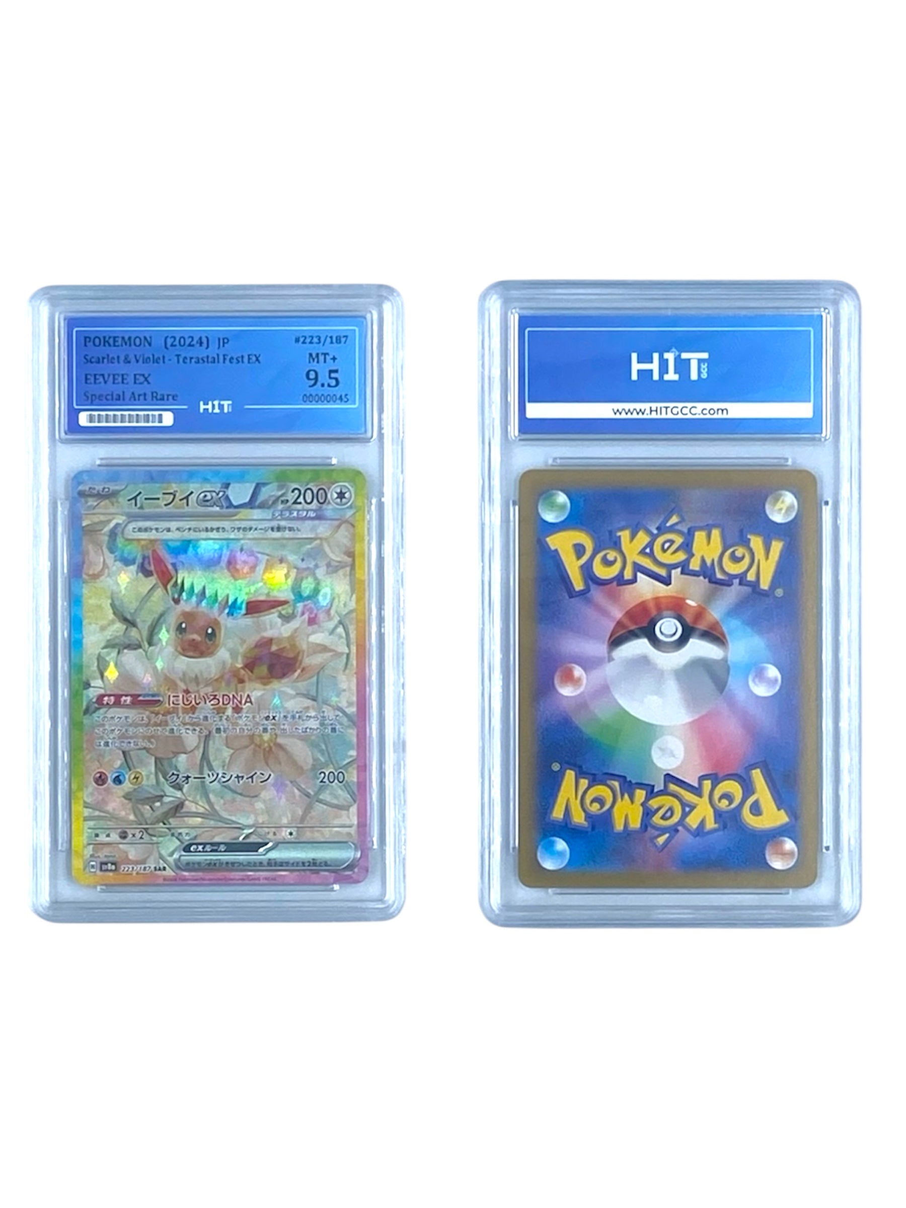 Pokémon Eevee EX Special Art Rare (JP Scarlet & Violet-Terastal Fest EX) 00000045