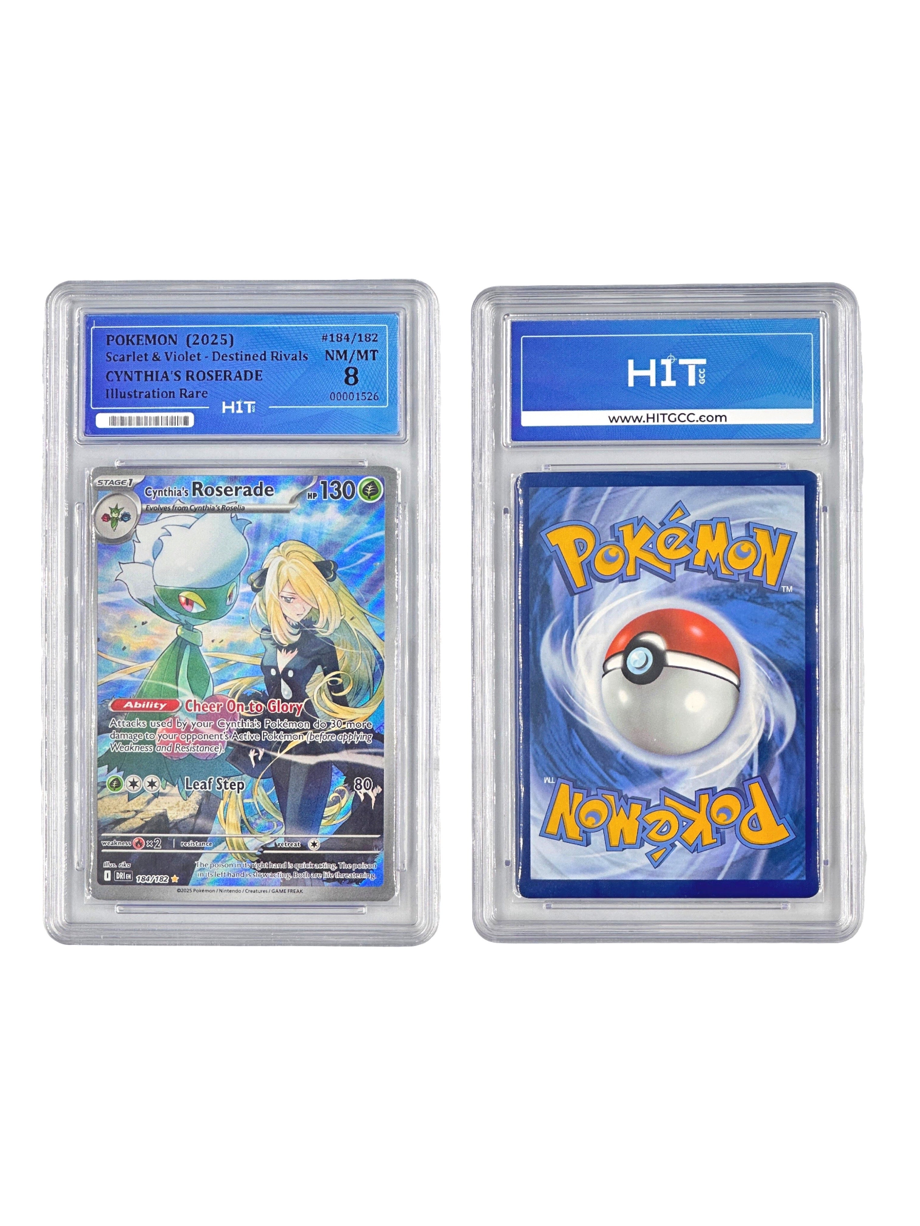 Pokémon Cynthia's Roserade (Scarlet & Violet - Destined Rivals) 00001526