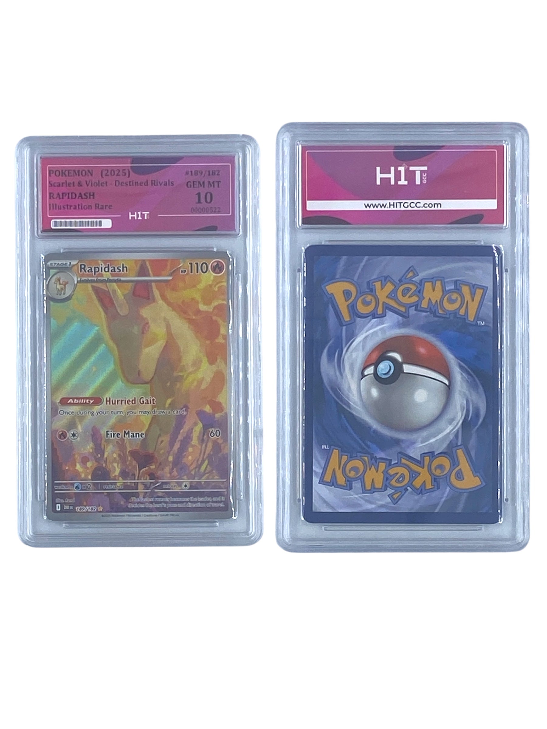 Pokémon Rapidash Illustration Rare (Scarlet & Violet - Destined Rivals) 00000522