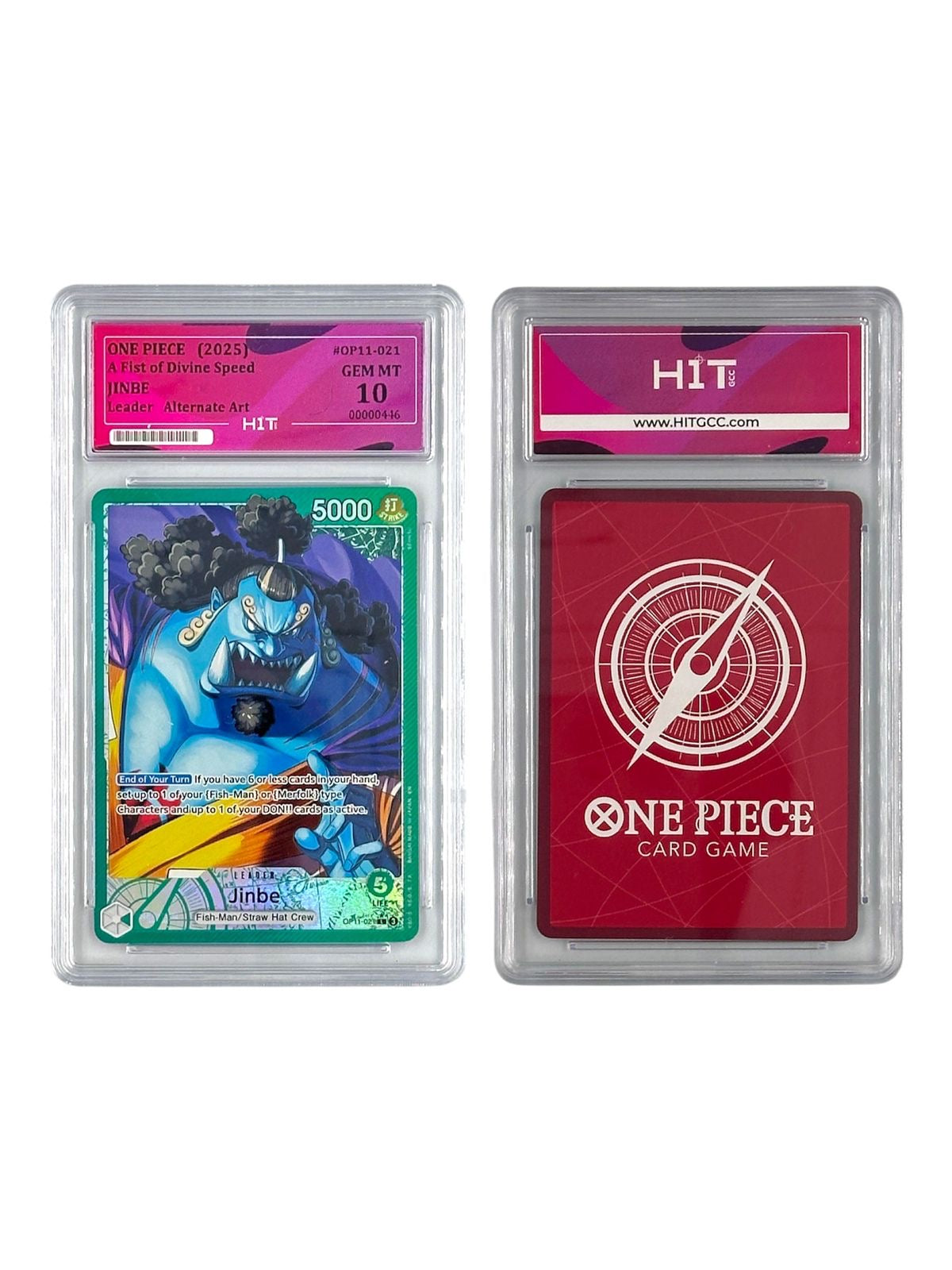 One Piece Jinbe Leader Alternate Art (OP11) 00000446