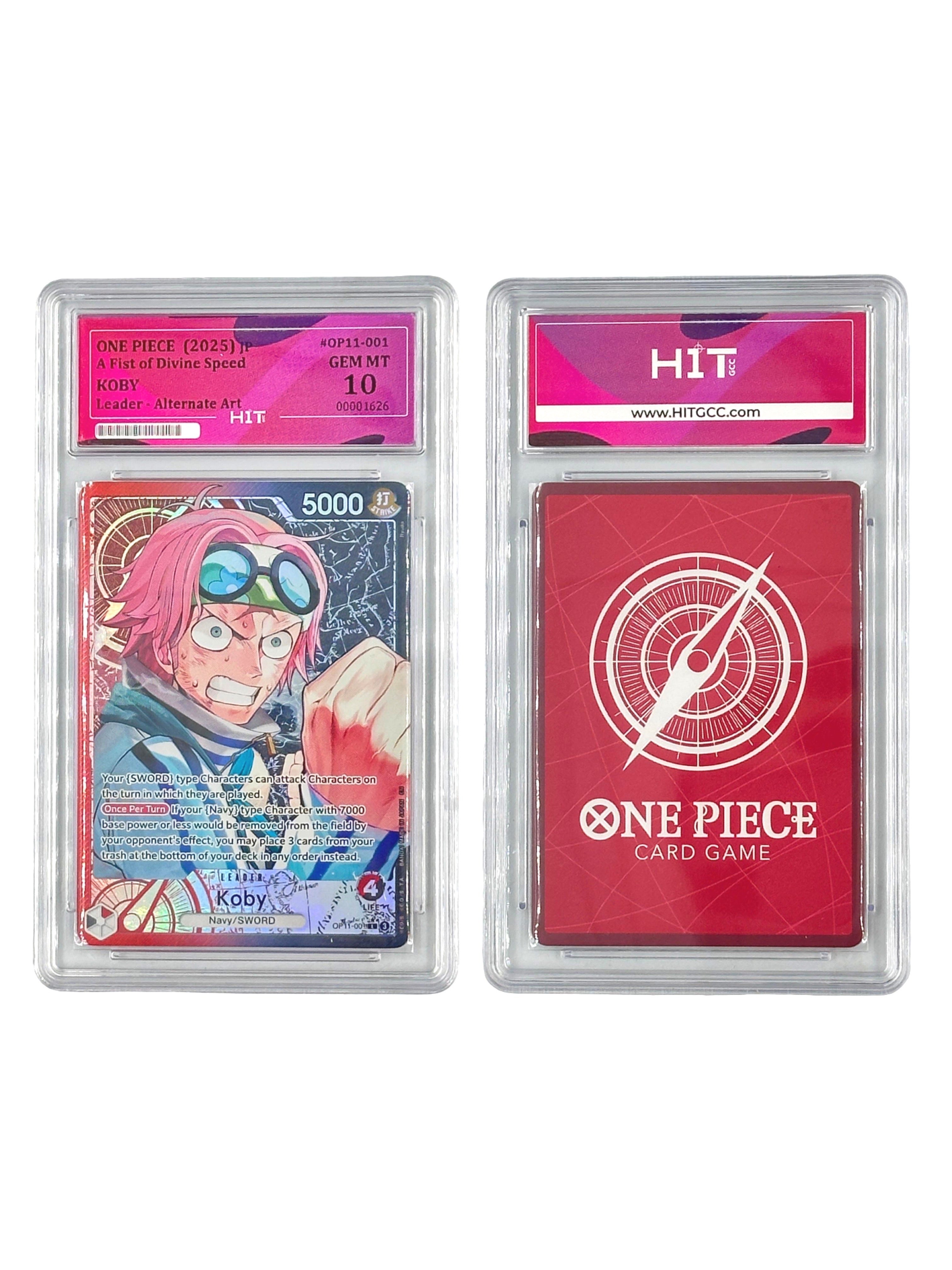 One Piece Koby Leader-Alternate Art (JP A Fist of Divine Speed) 00001626