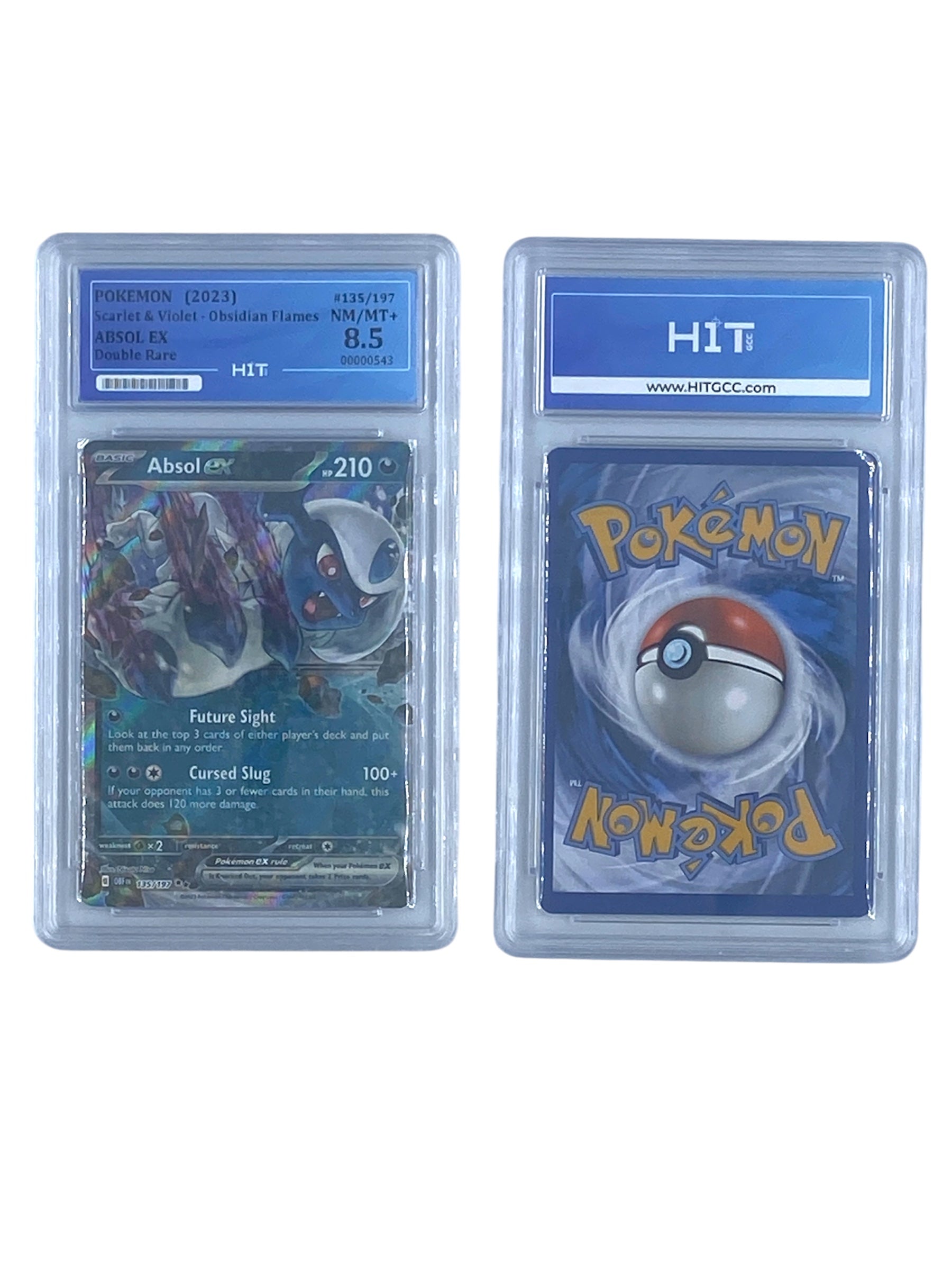 Pokémon Absol EX Double Rare (Scarlet & Violet - Obsidian Flames) 00000543