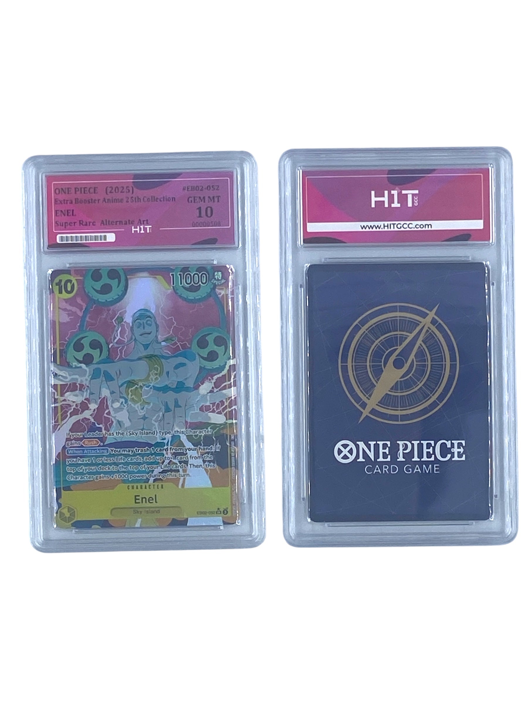 One Piece Enel Super Rare Alternate Art (Extra Booster Anime 25th Collection) 00000508