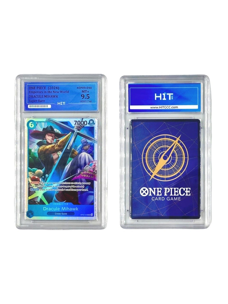 One Piece Dracule Mihawk Super Rare (Emperors in the New World) 00001746